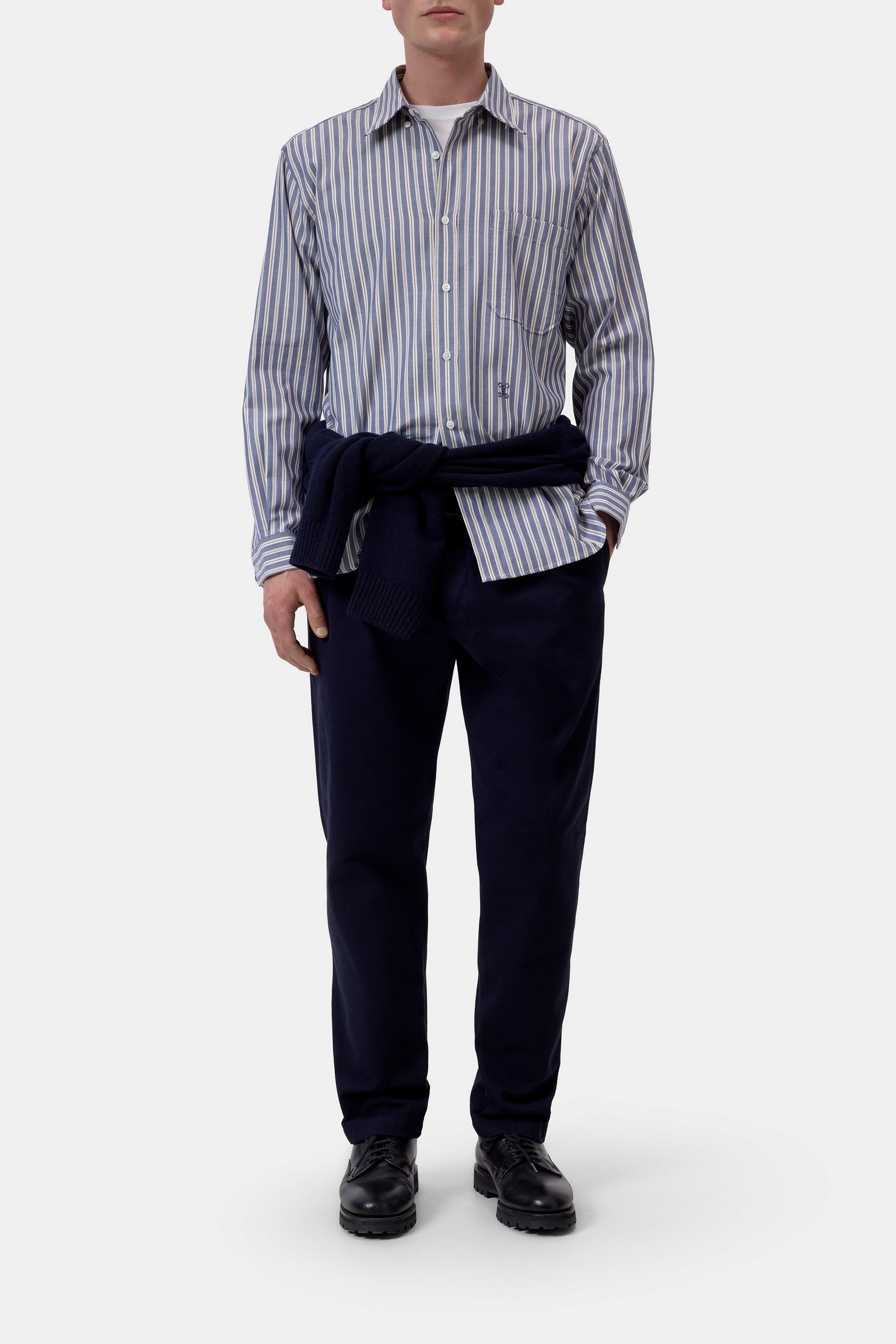 Formal Army Shirt Dark Night