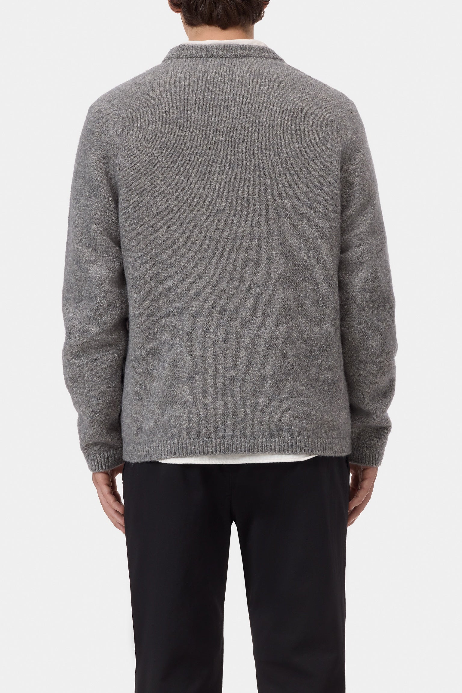 Raglan Jumper Dark Grey Melange