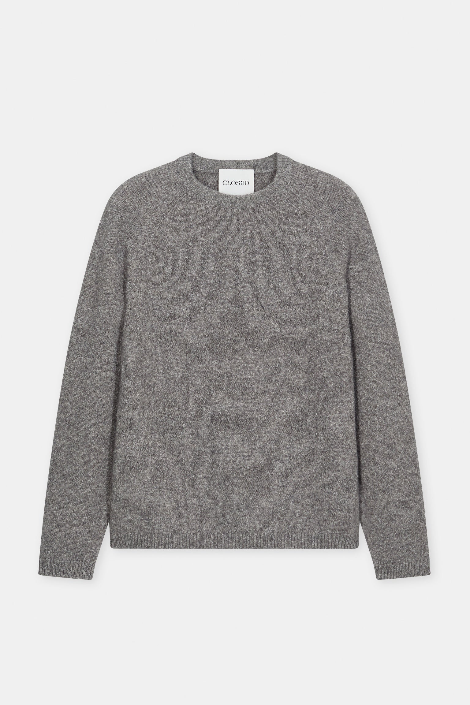 Raglan Jumper Dark Grey Melange