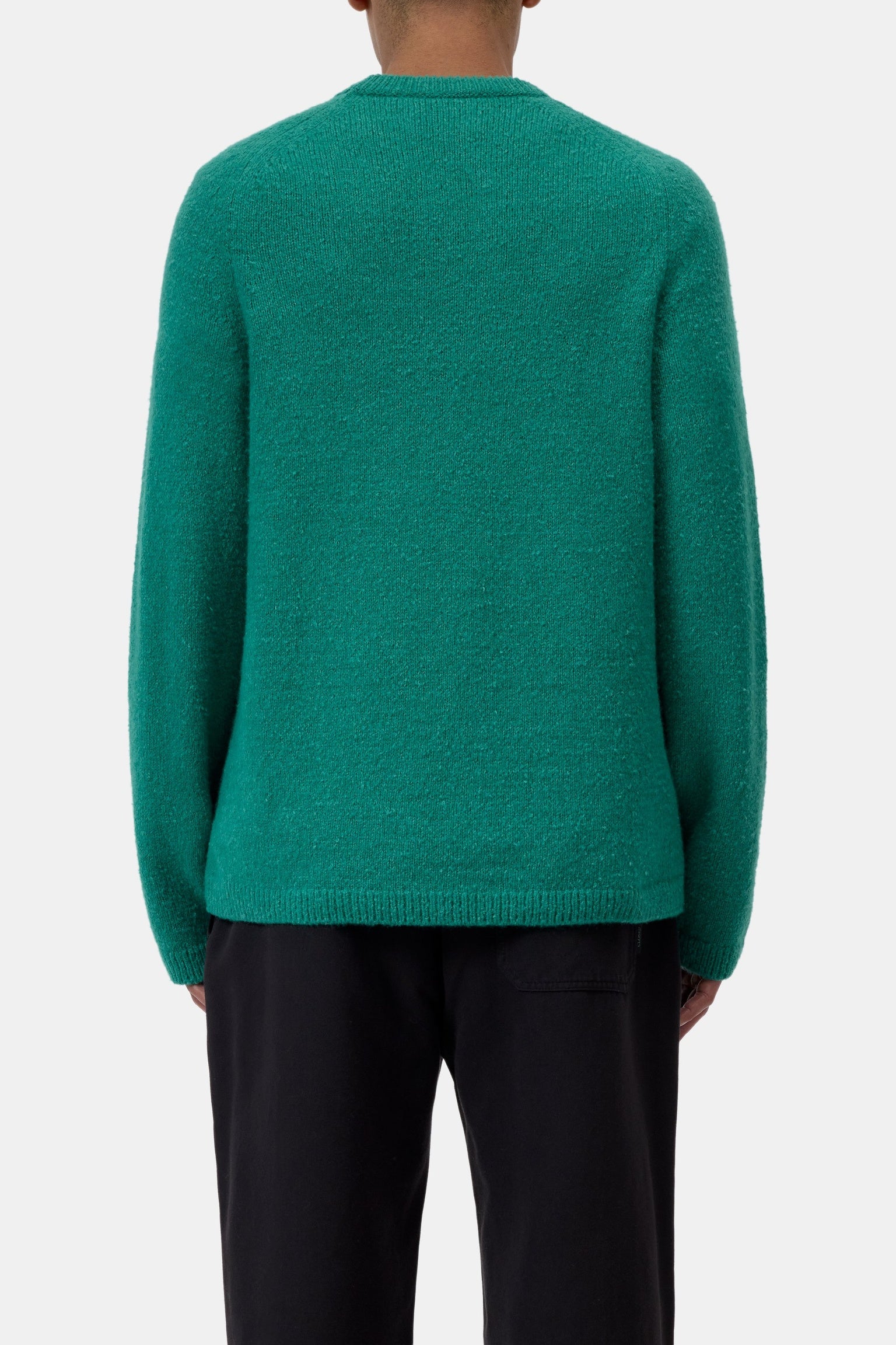 Raglan Jumper Emerald Green