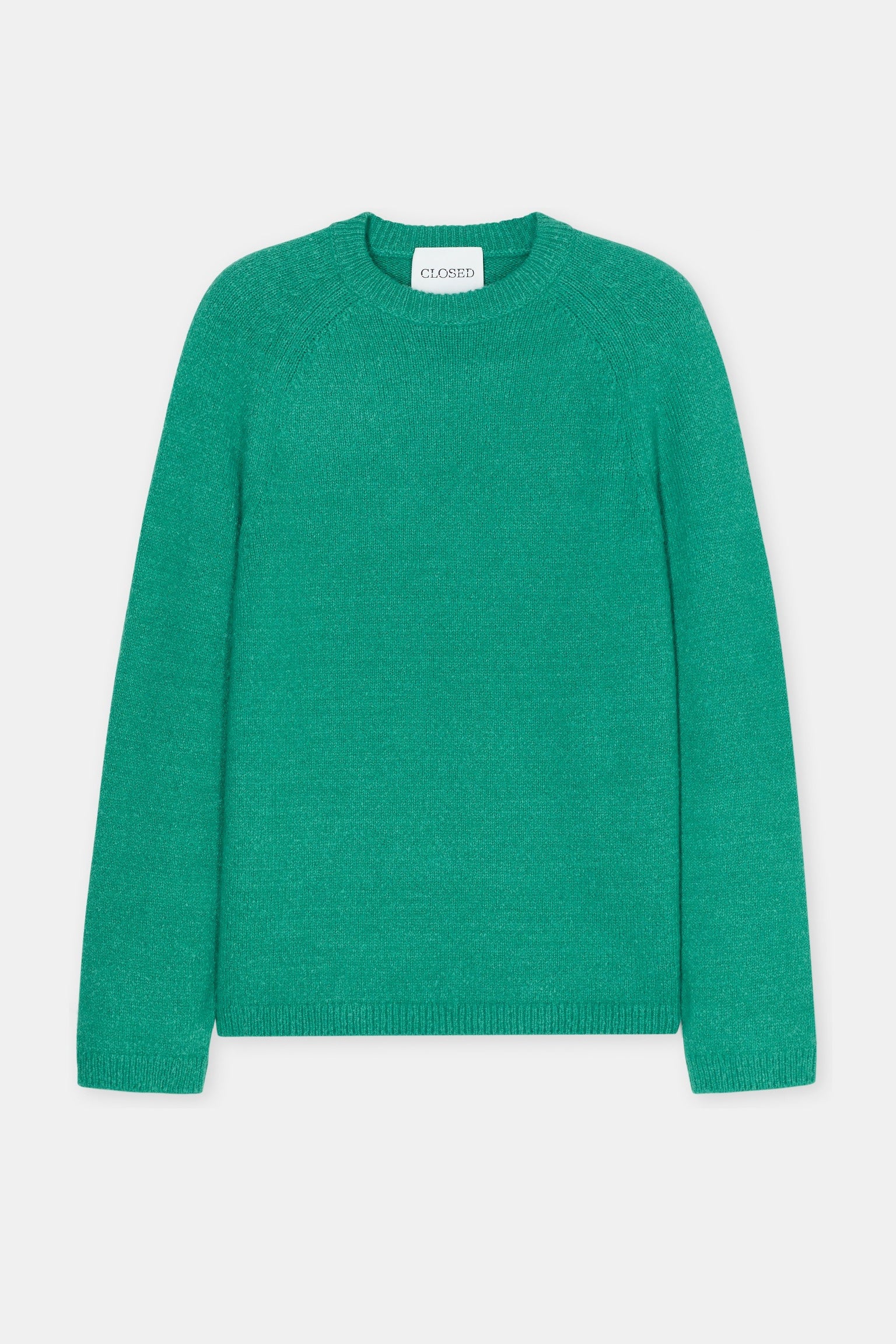 Raglan Jumper Emerald Green