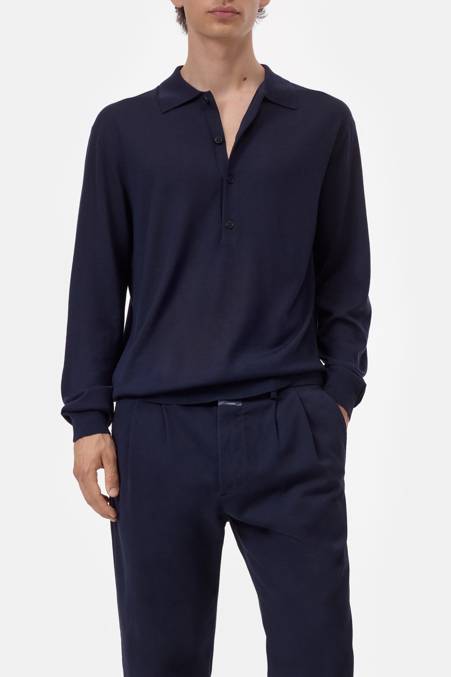 Polo Jumper Dark Night