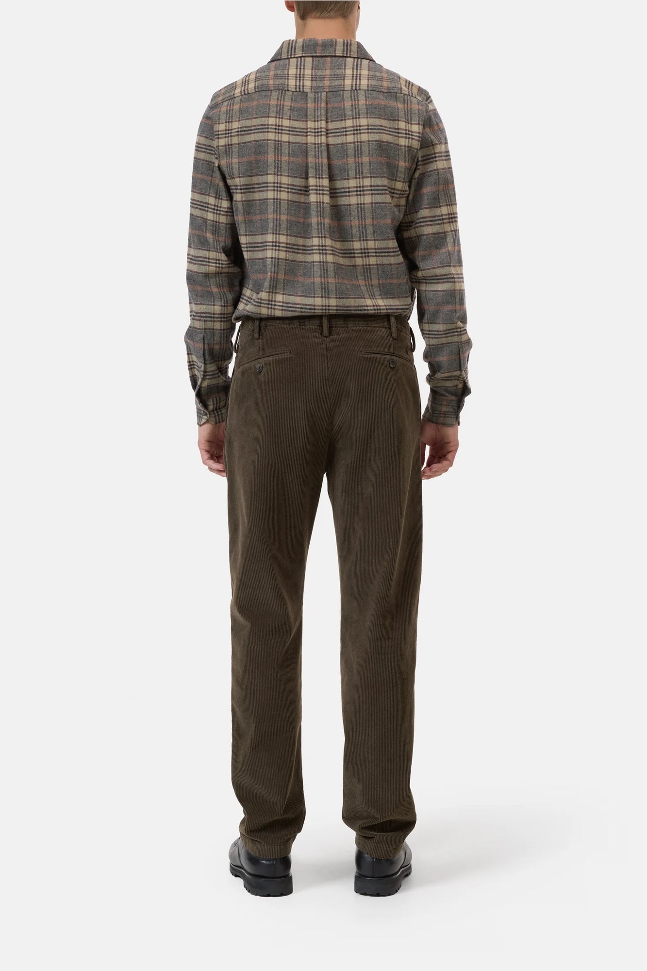 Bergen Tapered Corduroy Pants Dark Green