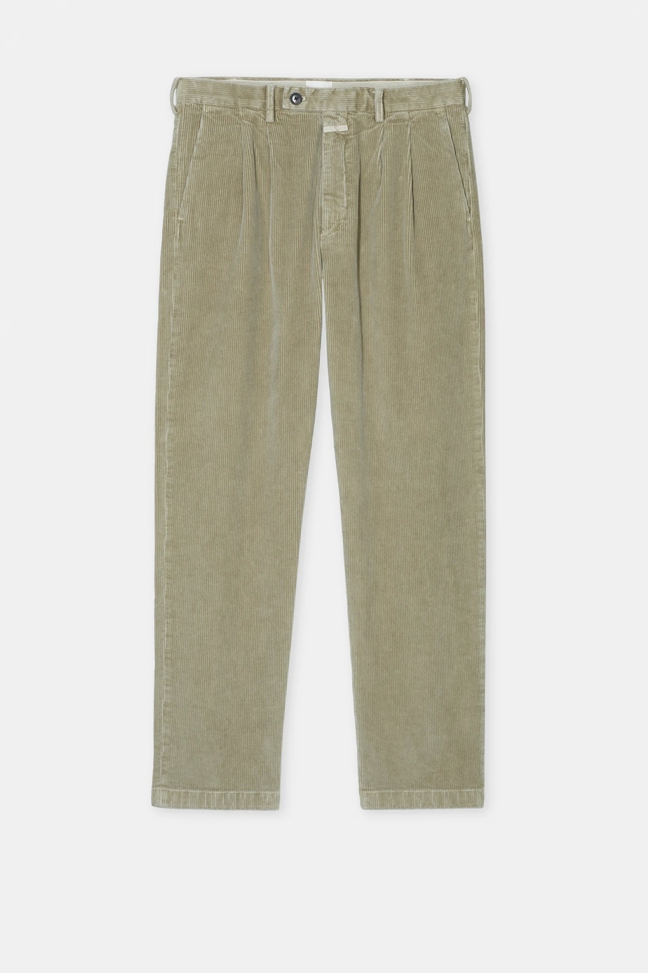 Bergen Tapered Corduroy Pants Light Green