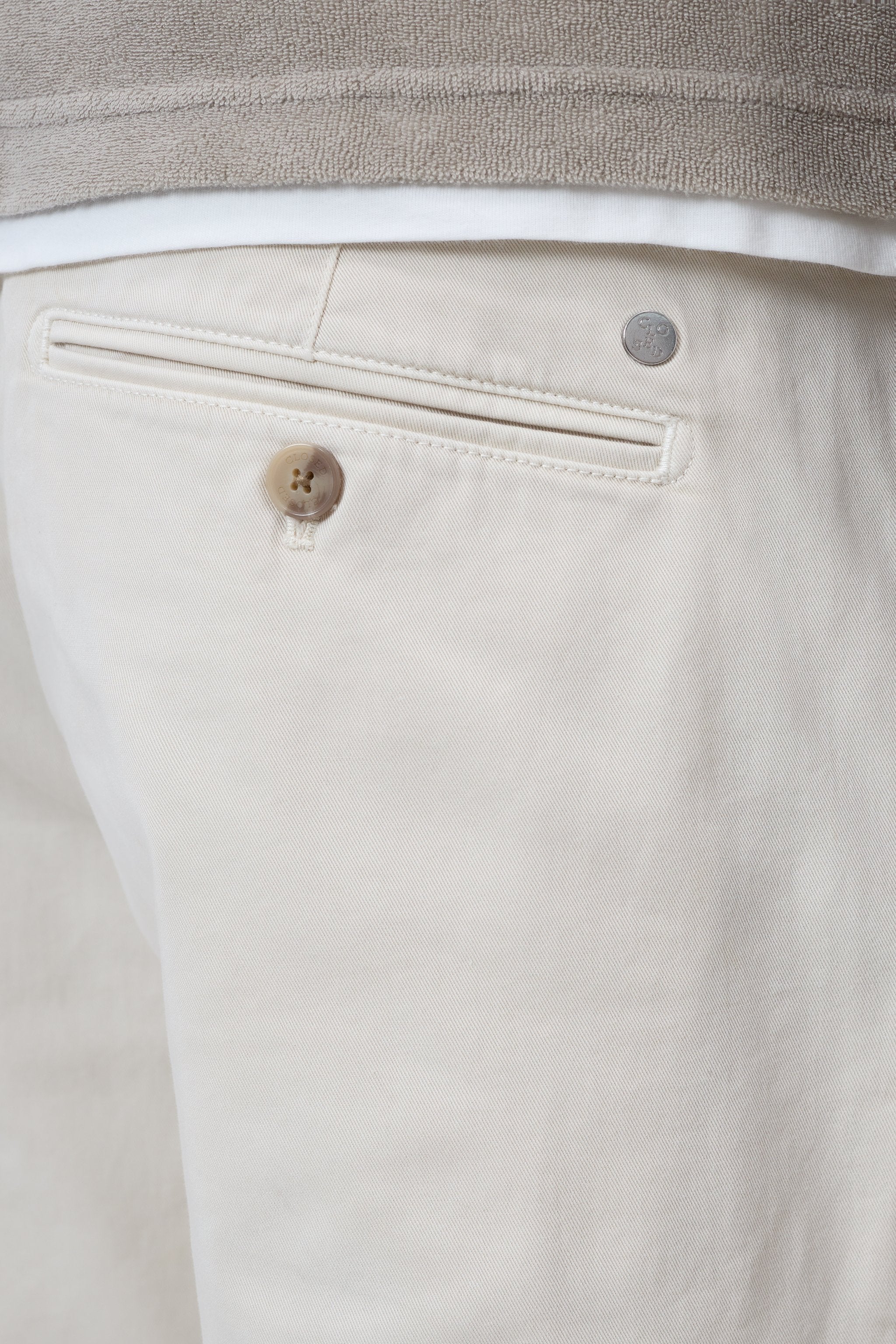 CLOSED Chino Shorts Whipped cream - Vista 4