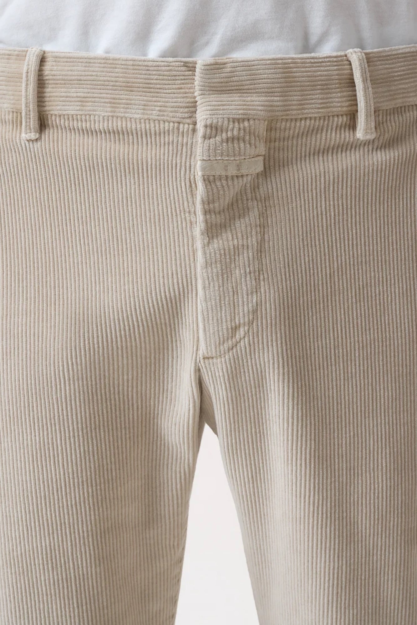 Clifton True Corduroy Trousers Ecru