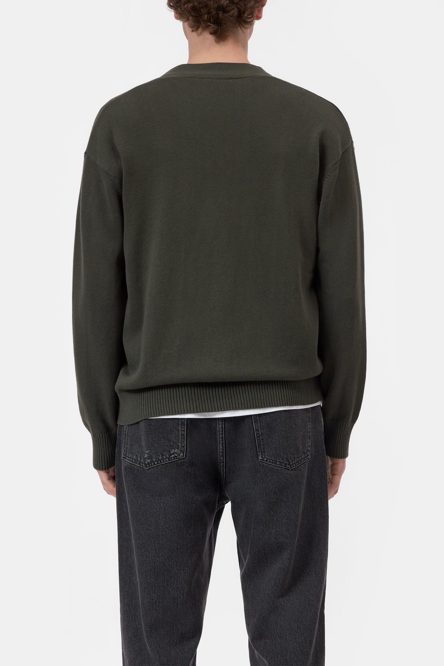 Cardigan Dark Olive Green