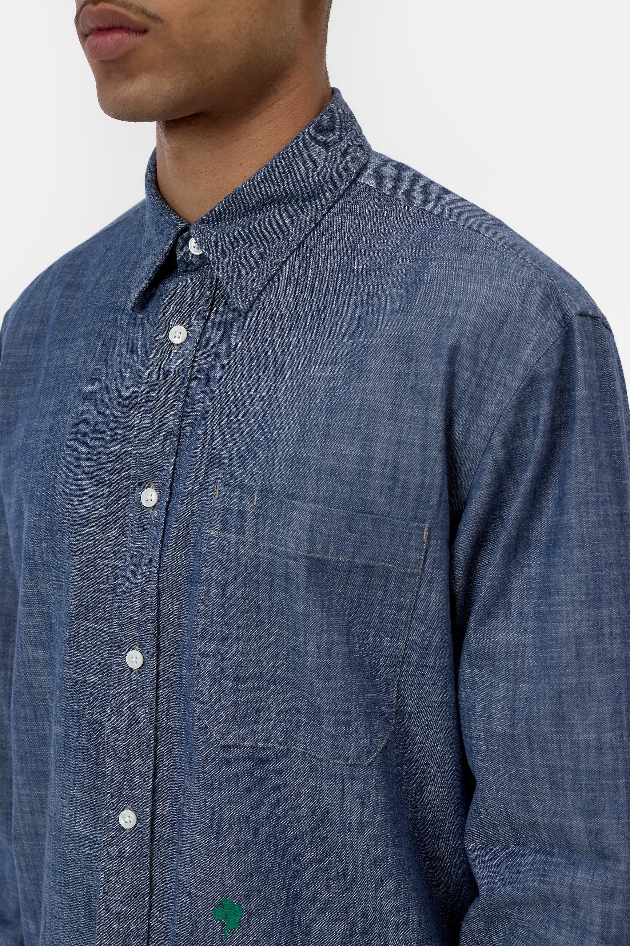 Formal Army Shirt Dark Night