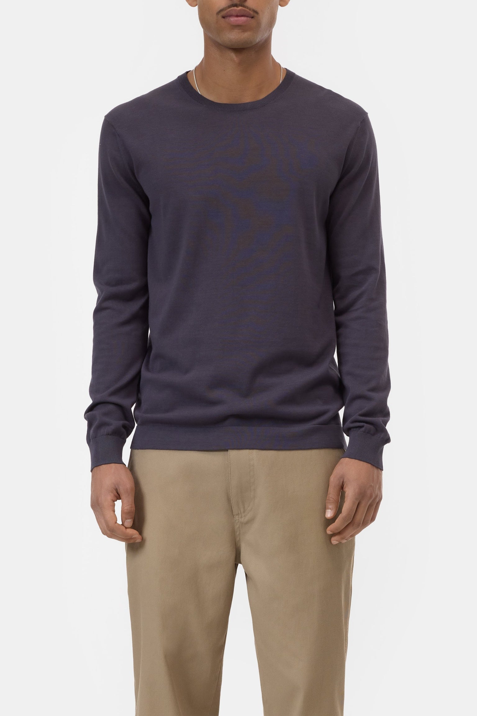 CLOSED Cotton jumper Magma black - Vista 2