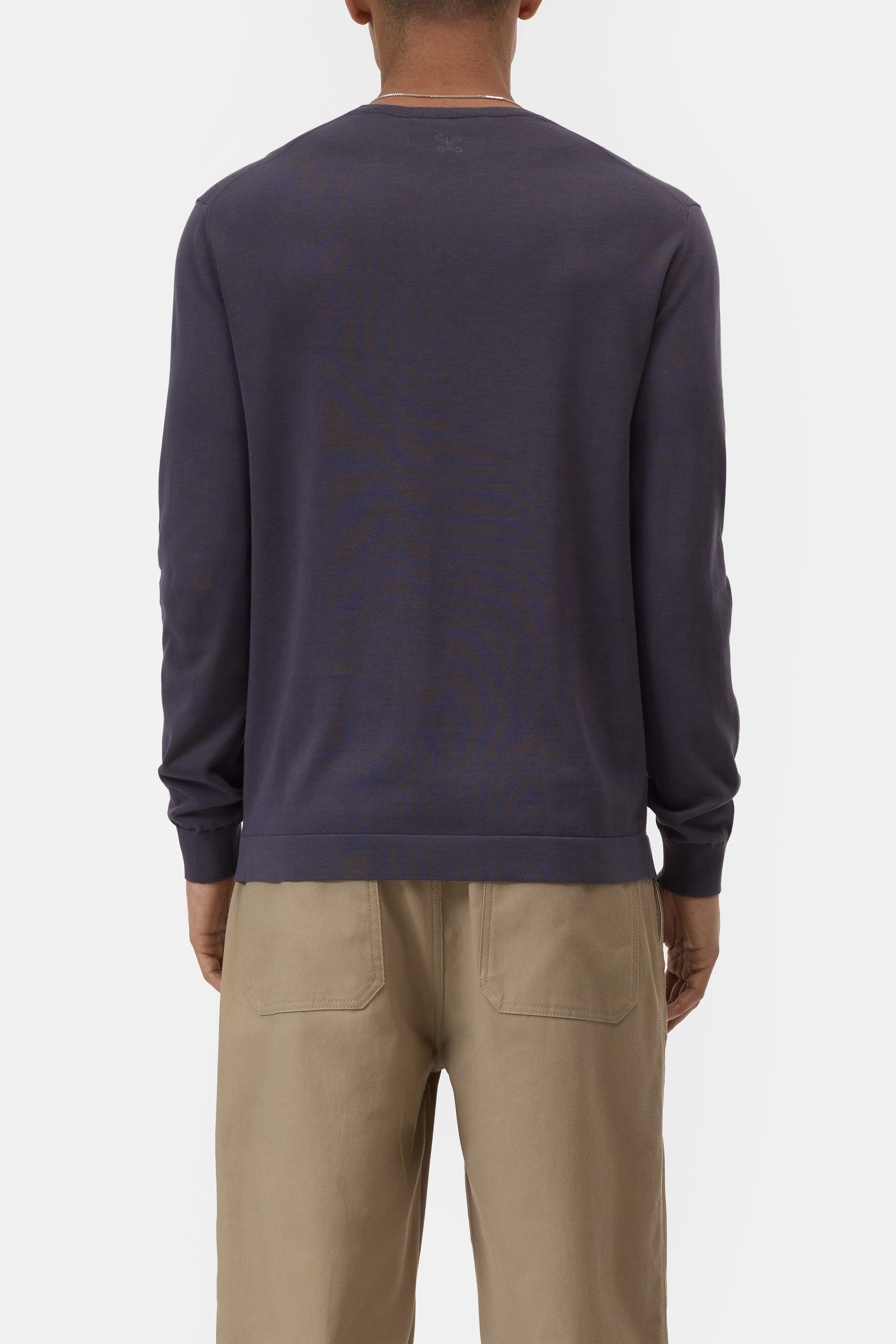 CLOSED Cotton jumper Magma black - Vista 3