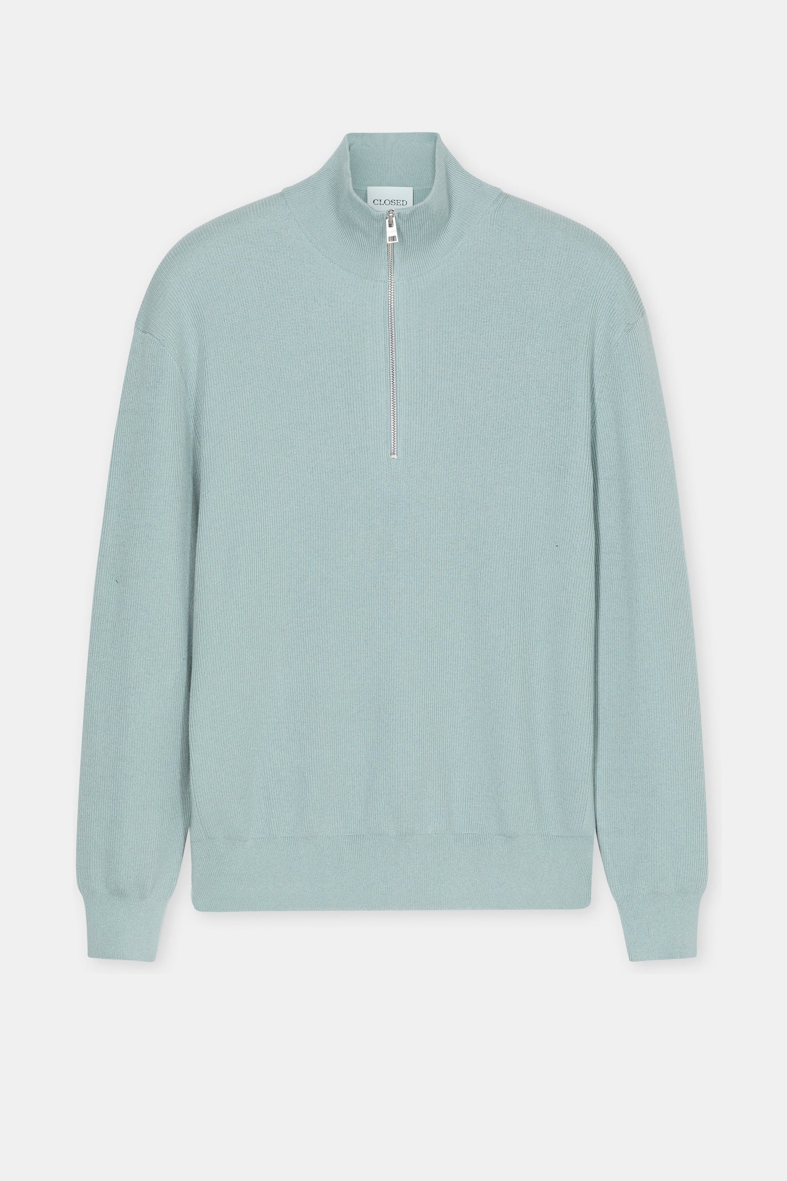 Half Zip Jumper Drift Blue