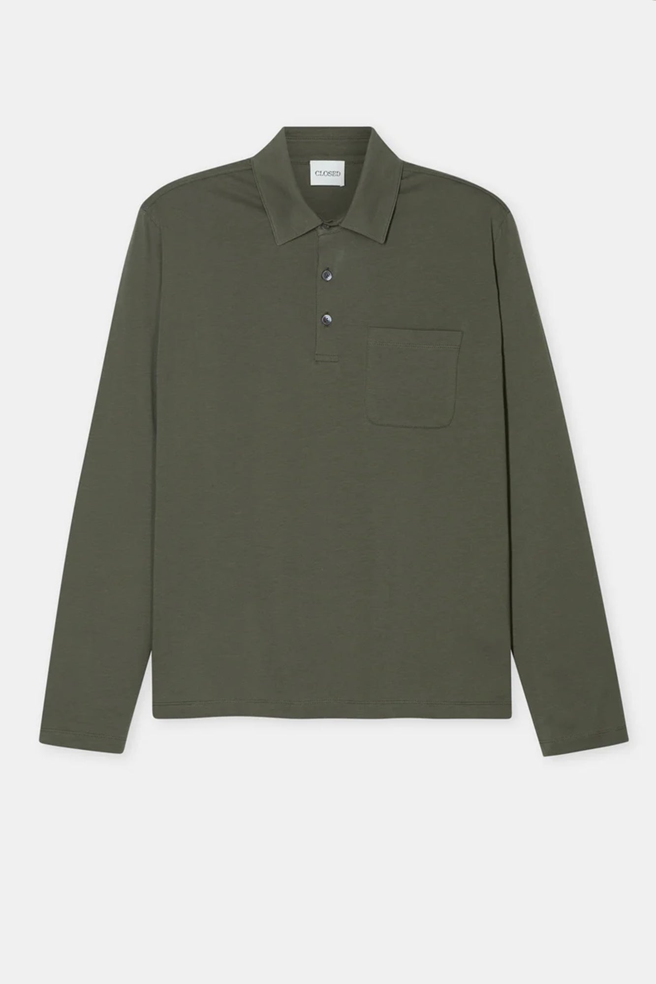 Jersey Polo Forest Green
