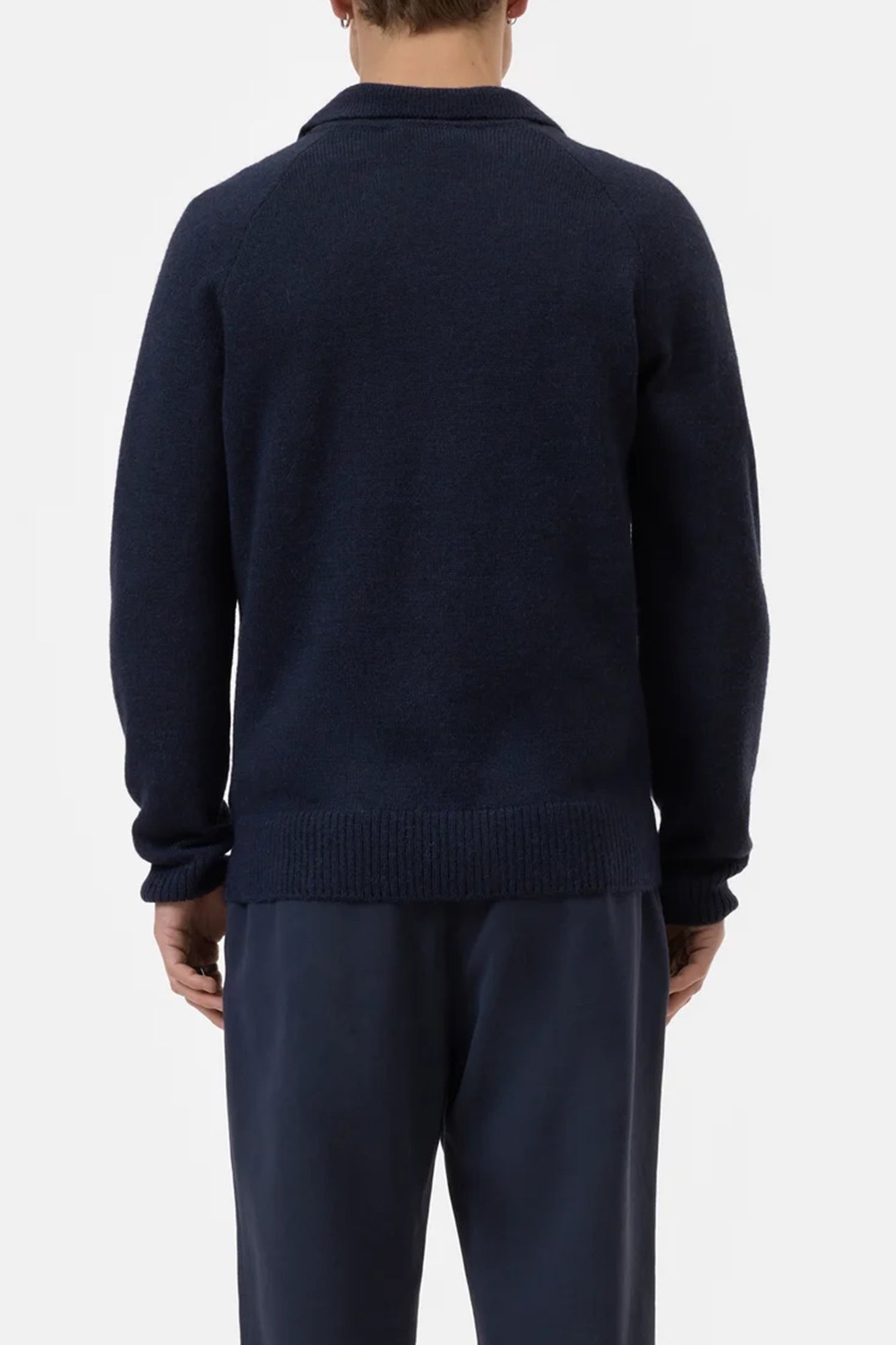 Polo Jumper with Zip