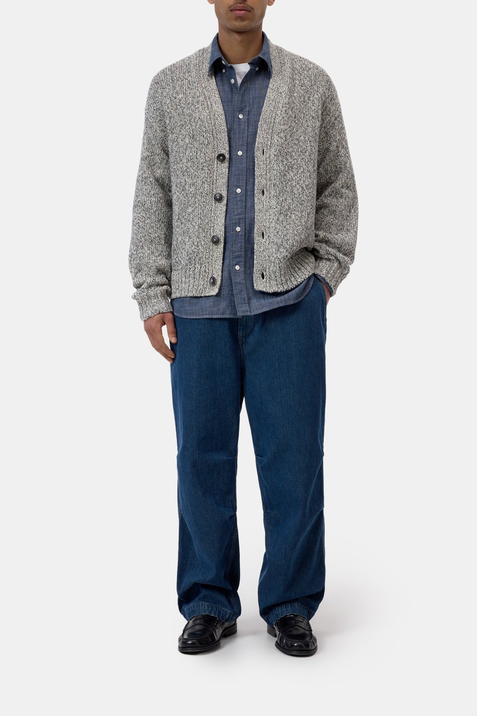 Cardigan Mushroom Grey