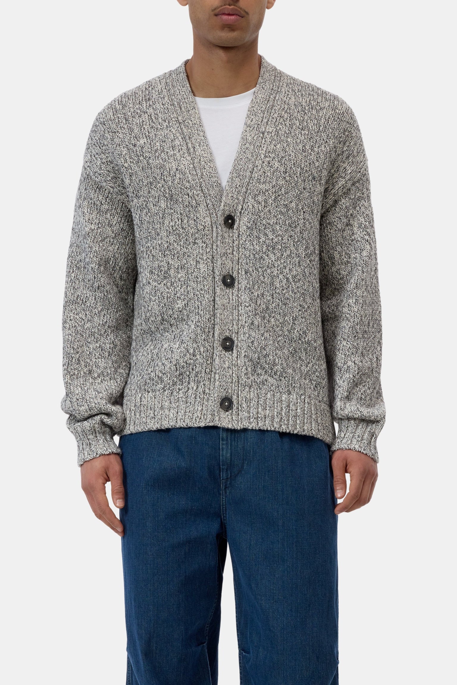 Cardigan Mushroom Grey