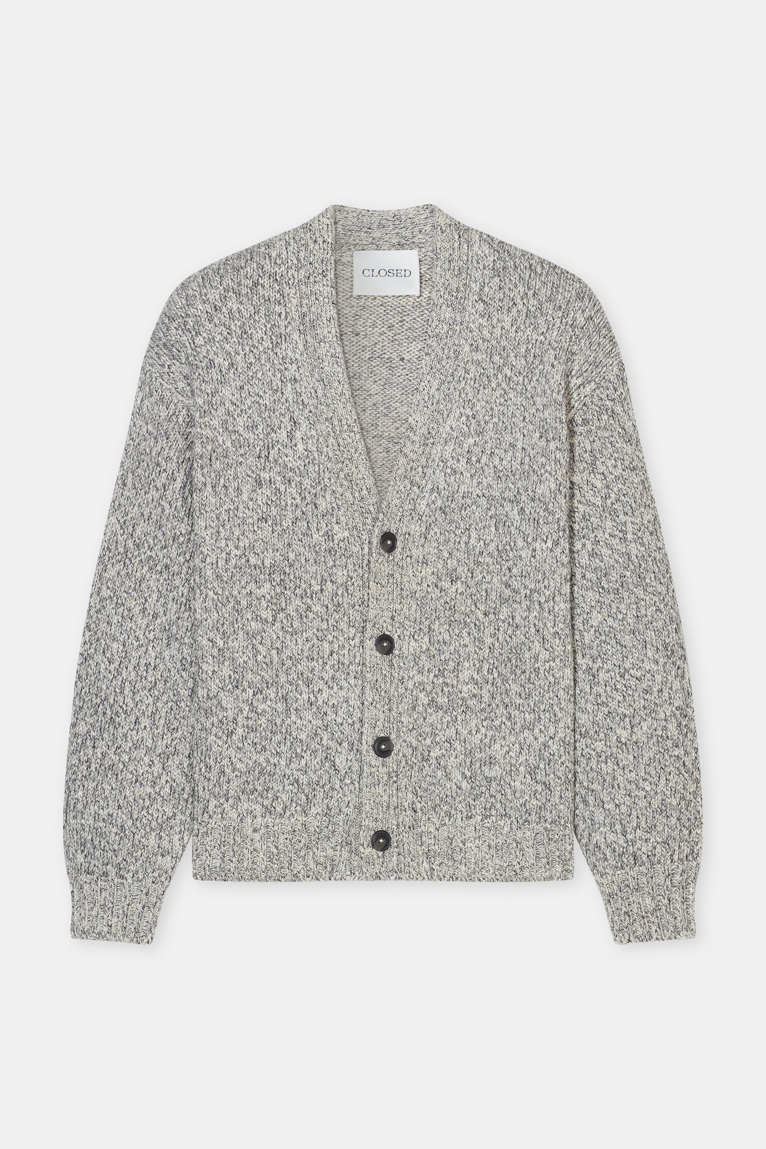 Cardigan Mushroom Grey