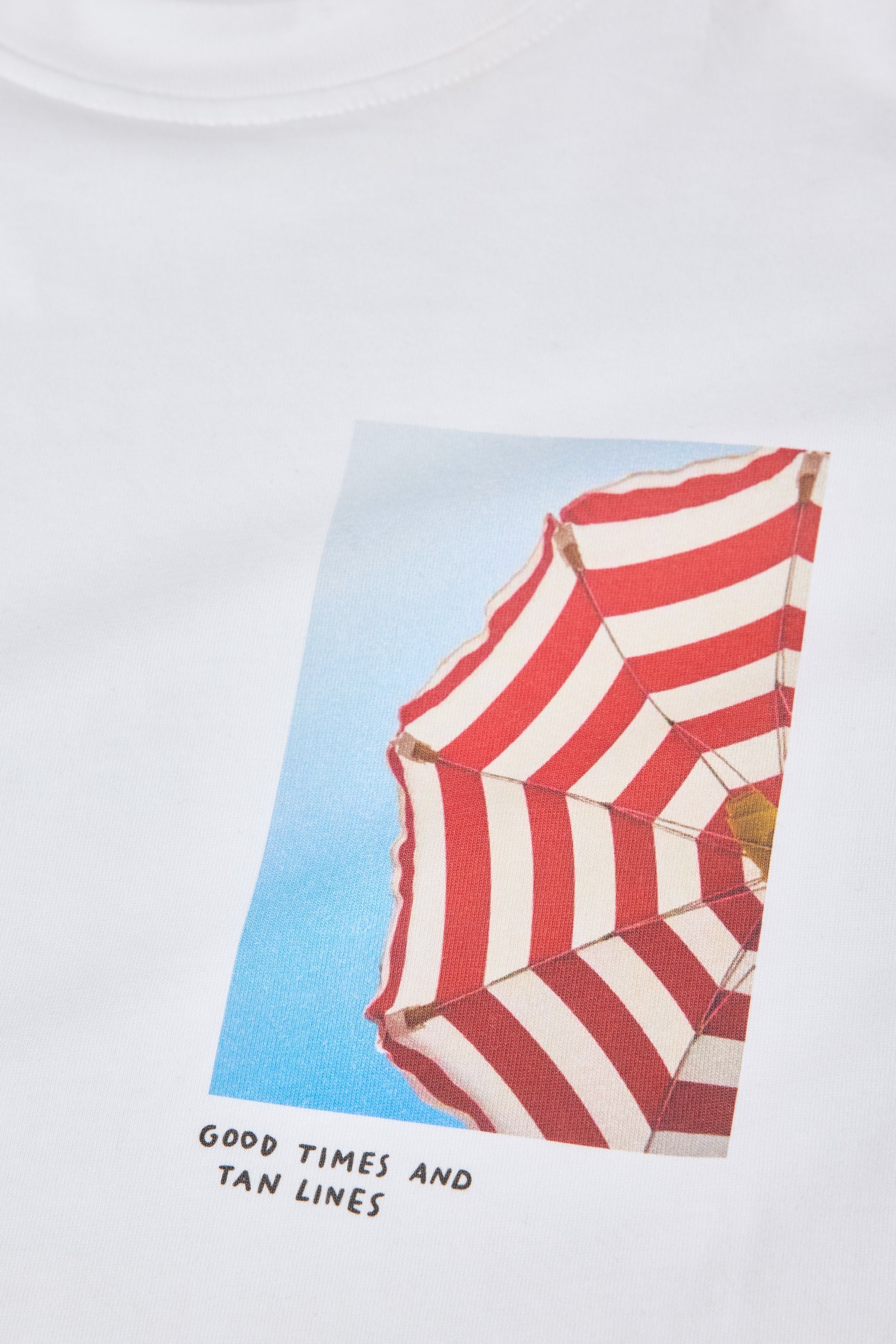 CLOSED Printed T-shirt made of organic cotton white