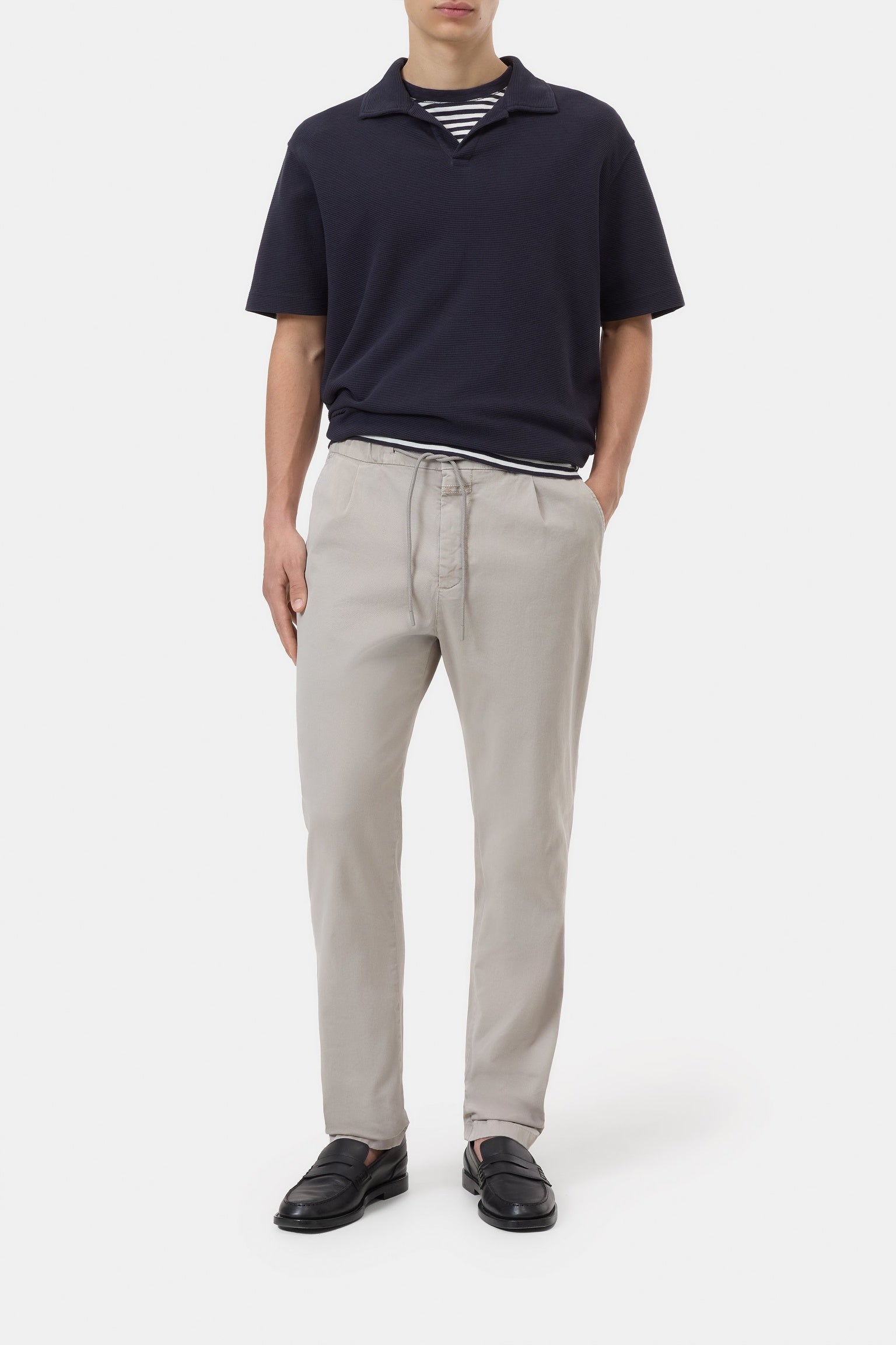 CLOSED Regular Pants - Vigo Tapered mud grey - Vista 1