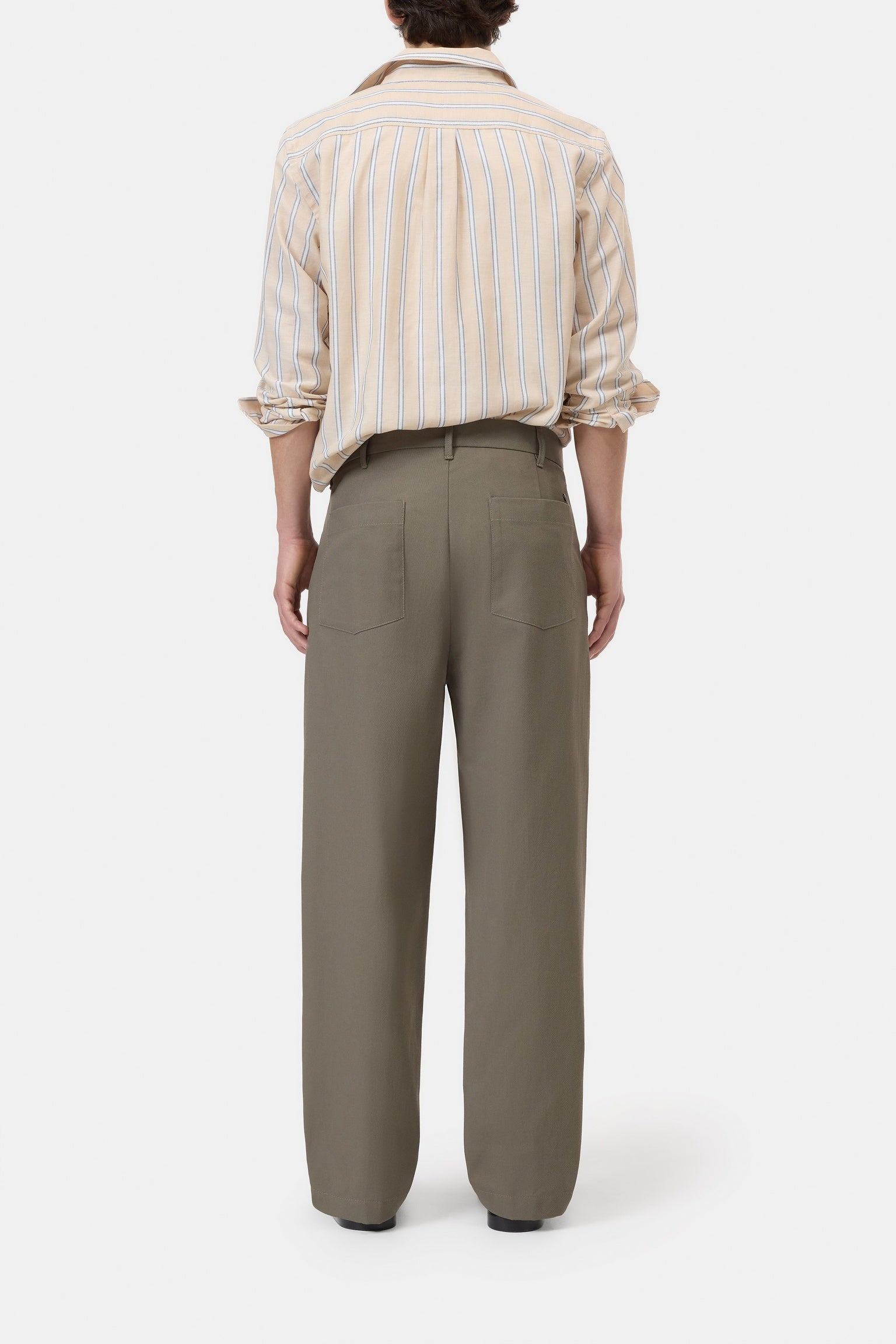 CLOSED Relaxed Pants - Blomberg Straight Smokey grey - Vista 2