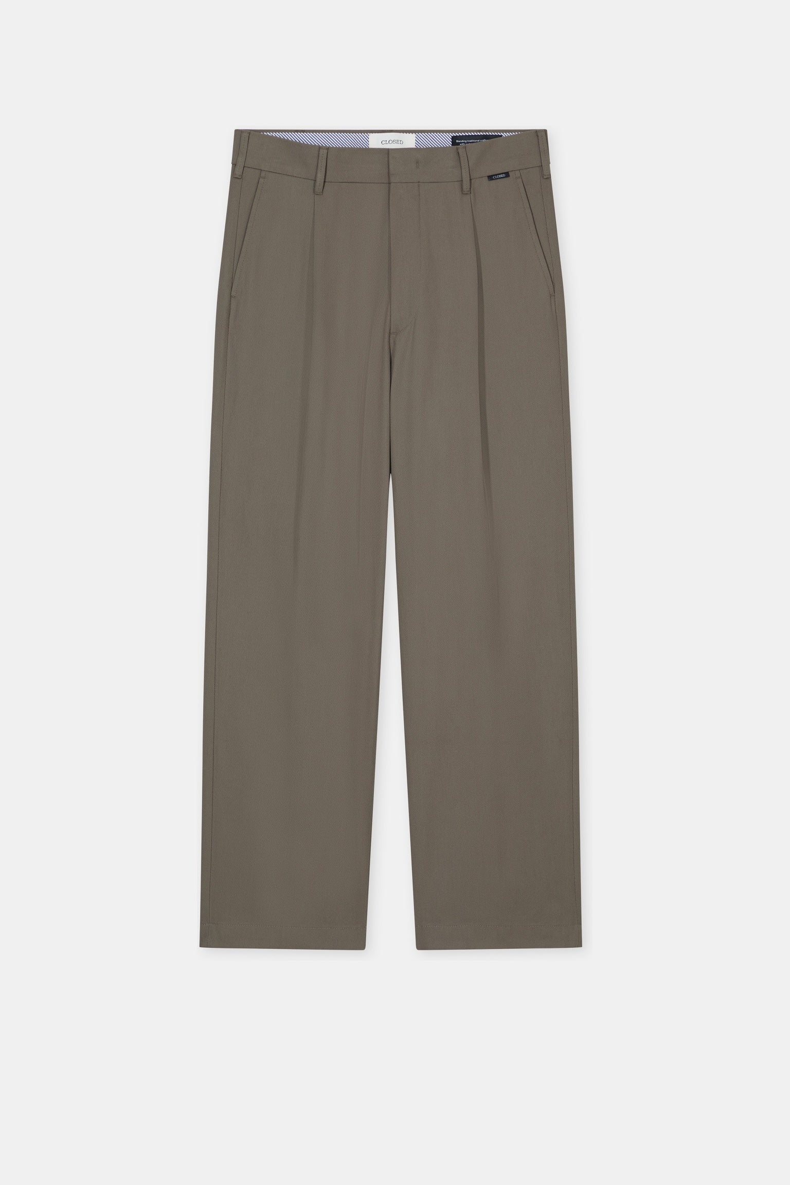 CLOSED Relaxed Pants - Blomberg Straight Smokey grey - Vista 6
