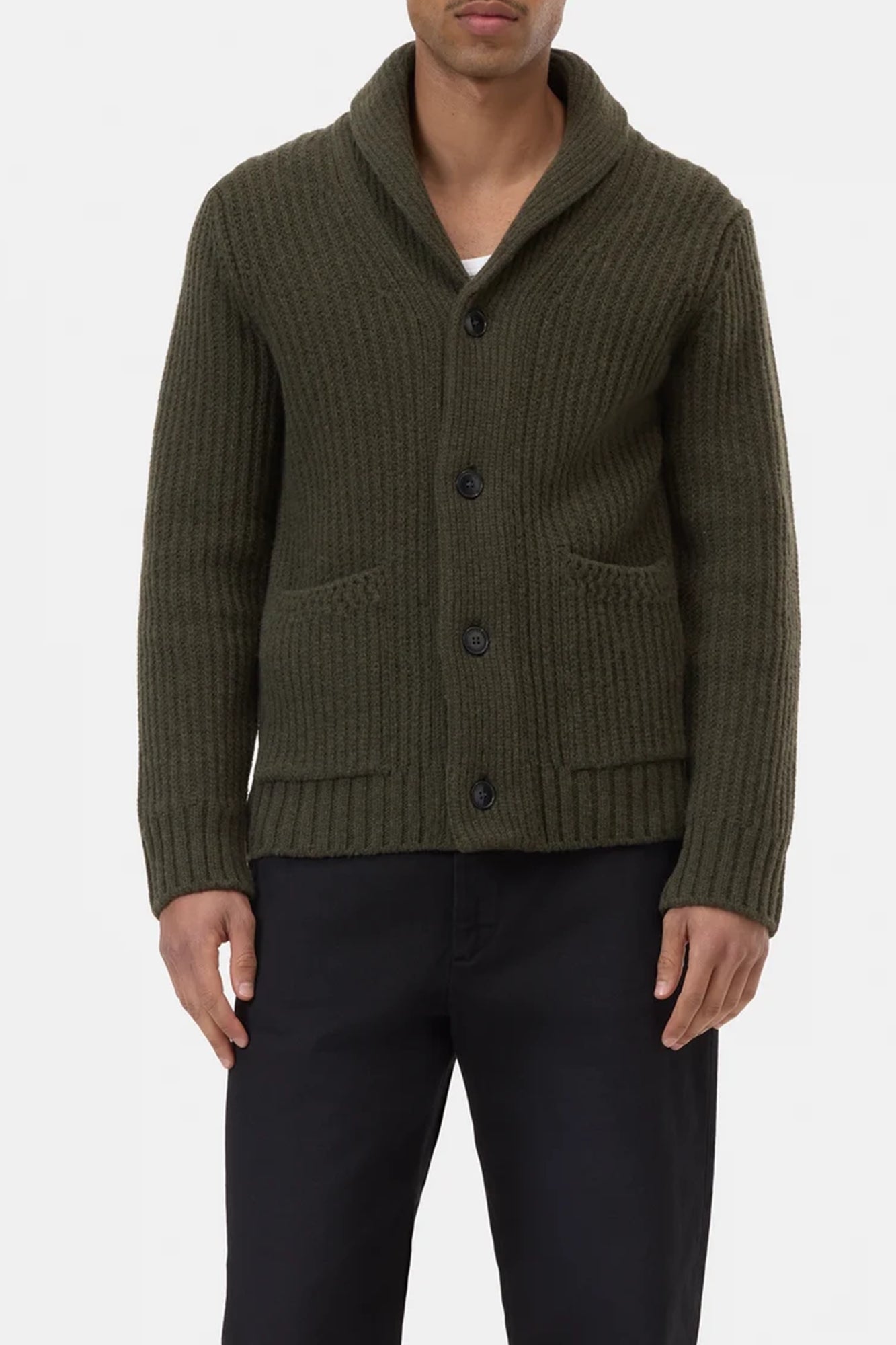Scarf Collar Cardigan
