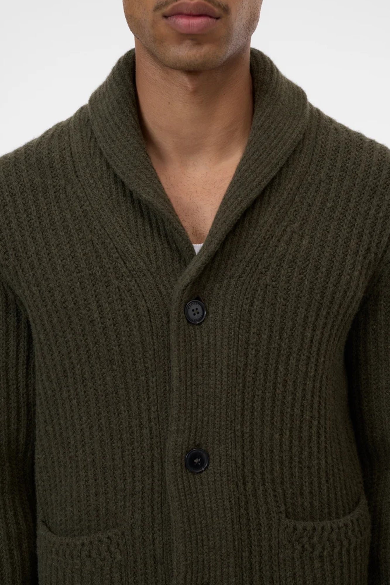 Scarf Collar Cardigan