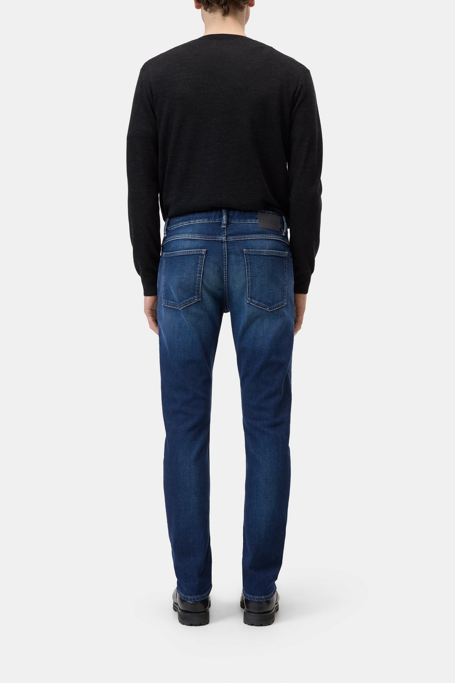 Unity Slim Trousers Mid Blue