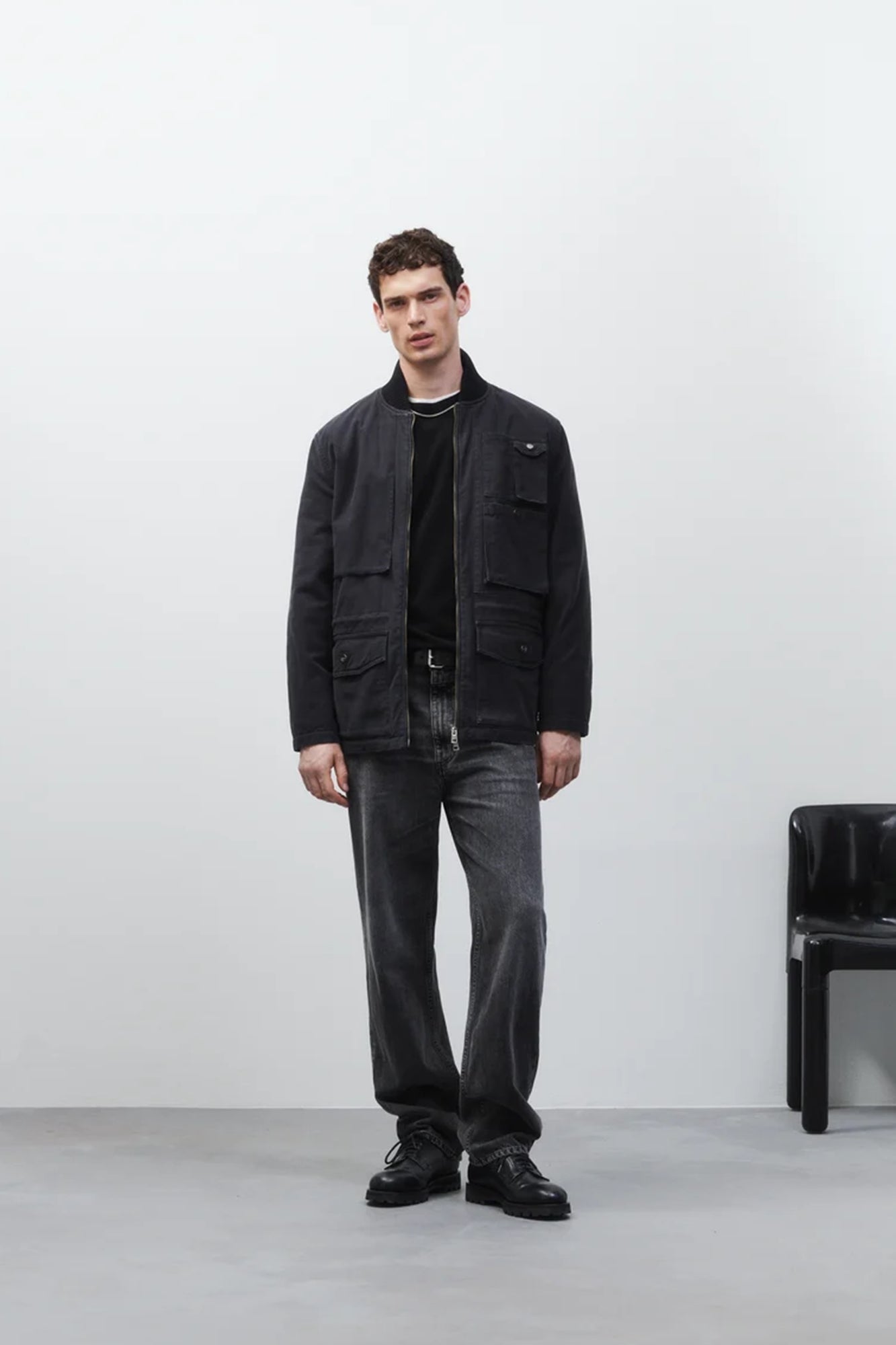 Springdale Relaxed Jeans Dark Grey