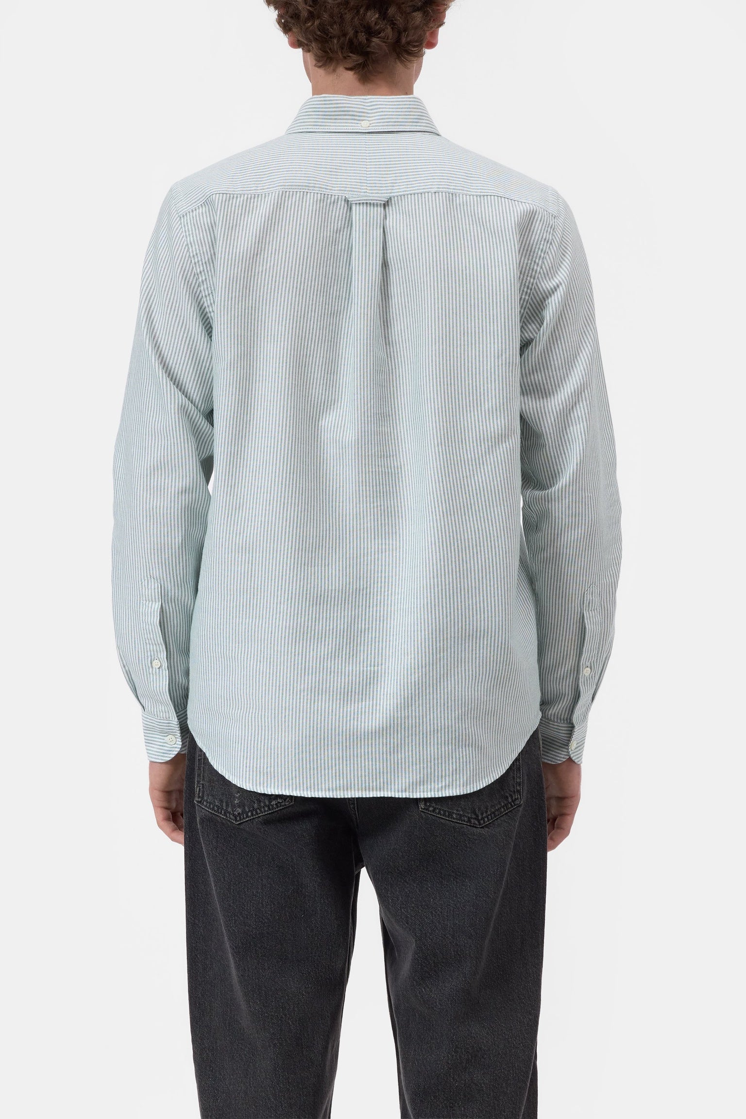 Button Down Shirt Dark Olive Green