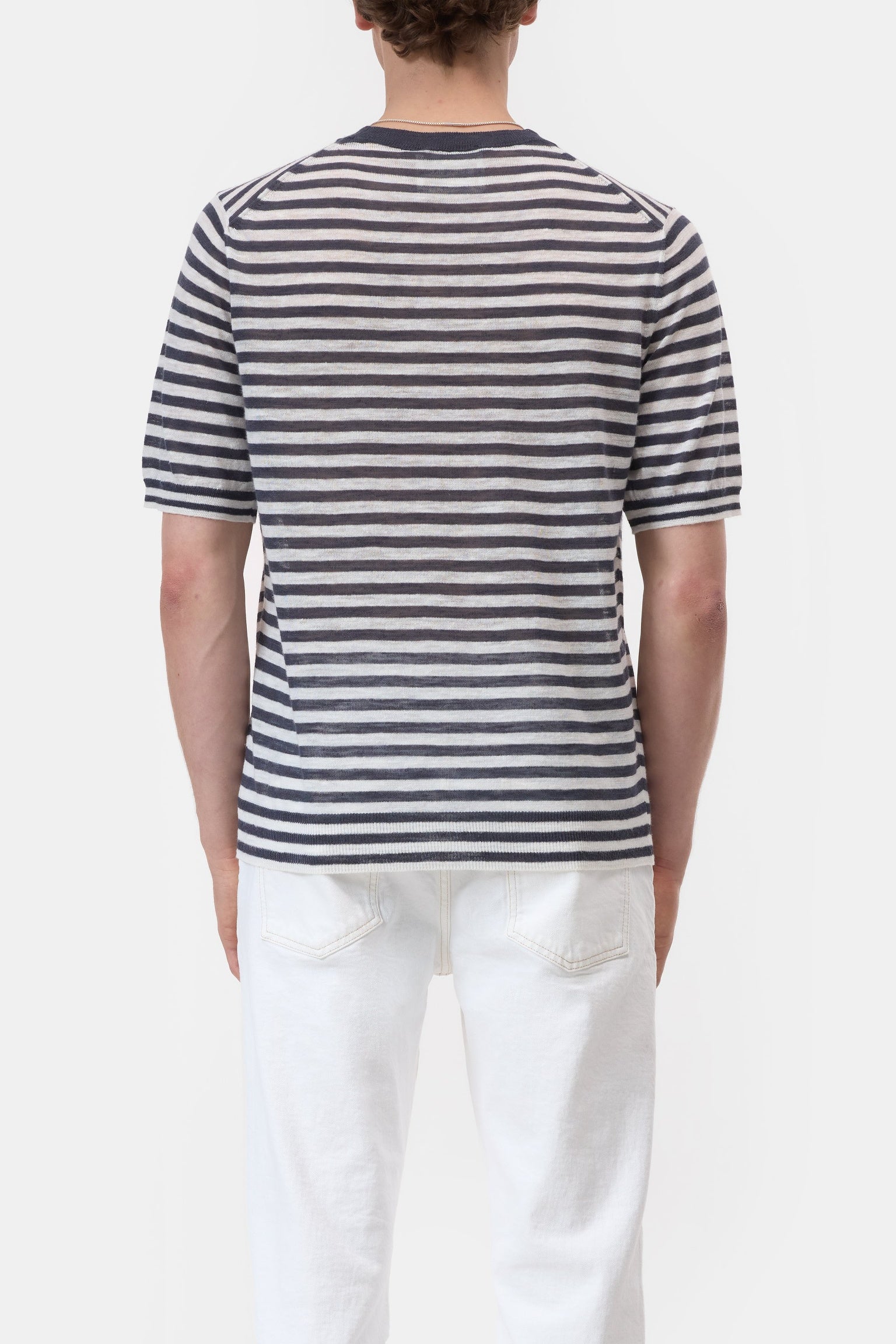 CLOSED Striped t-shirt Magma black - Vista 3