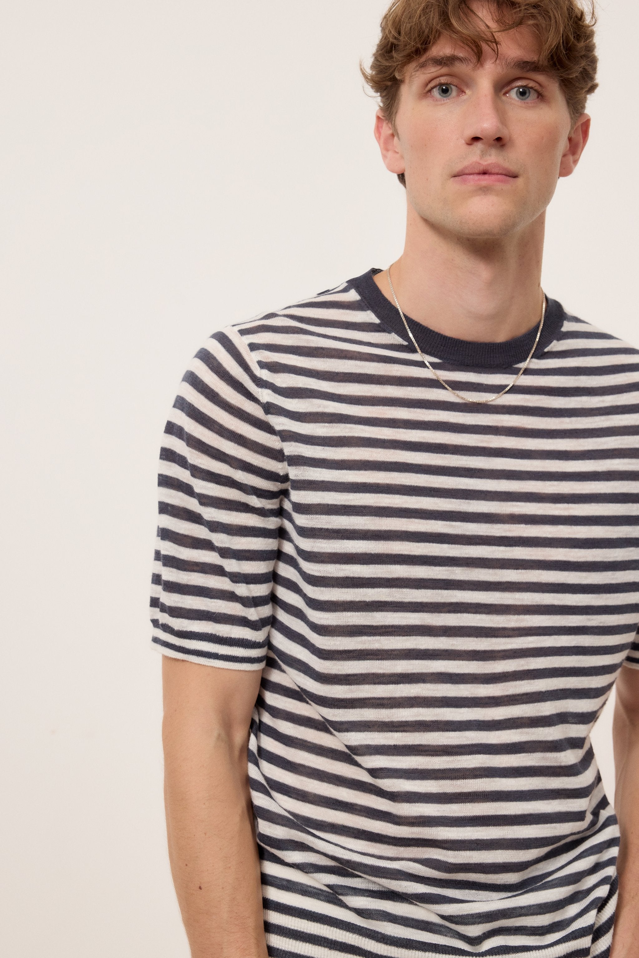 CLOSED Striped t-shirt Magma black | La Principal Shop