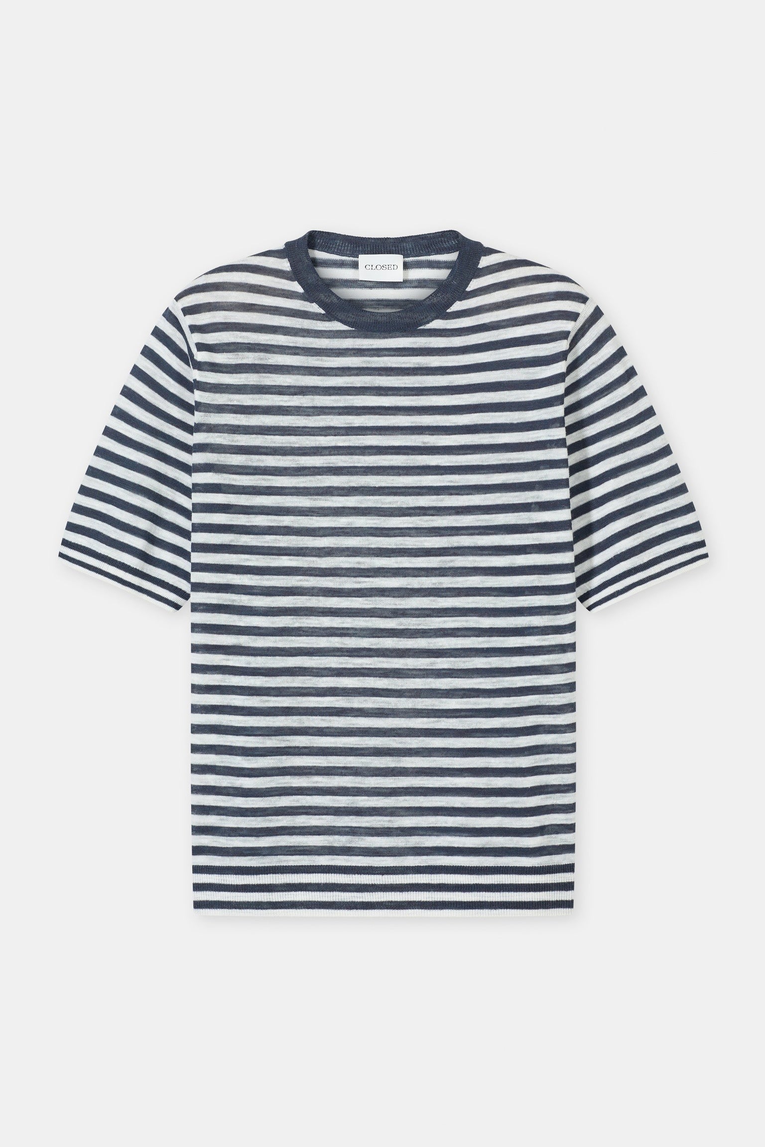 CLOSED Striped t-shirt Magma black