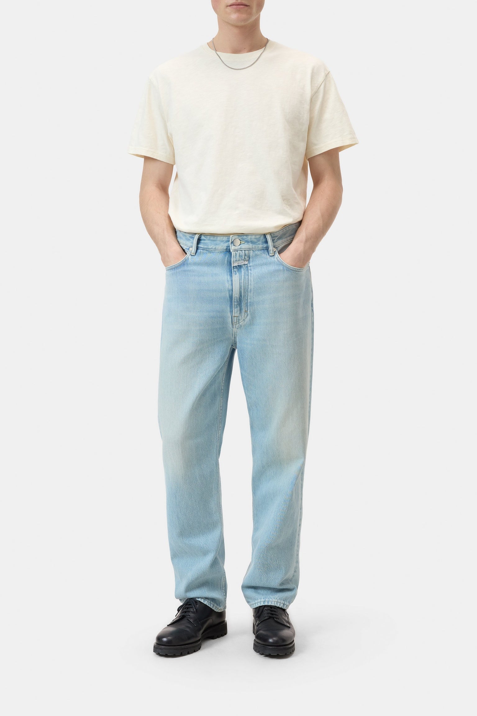 CLOSED T-shirt made from organic cotton ivory - Vista 1