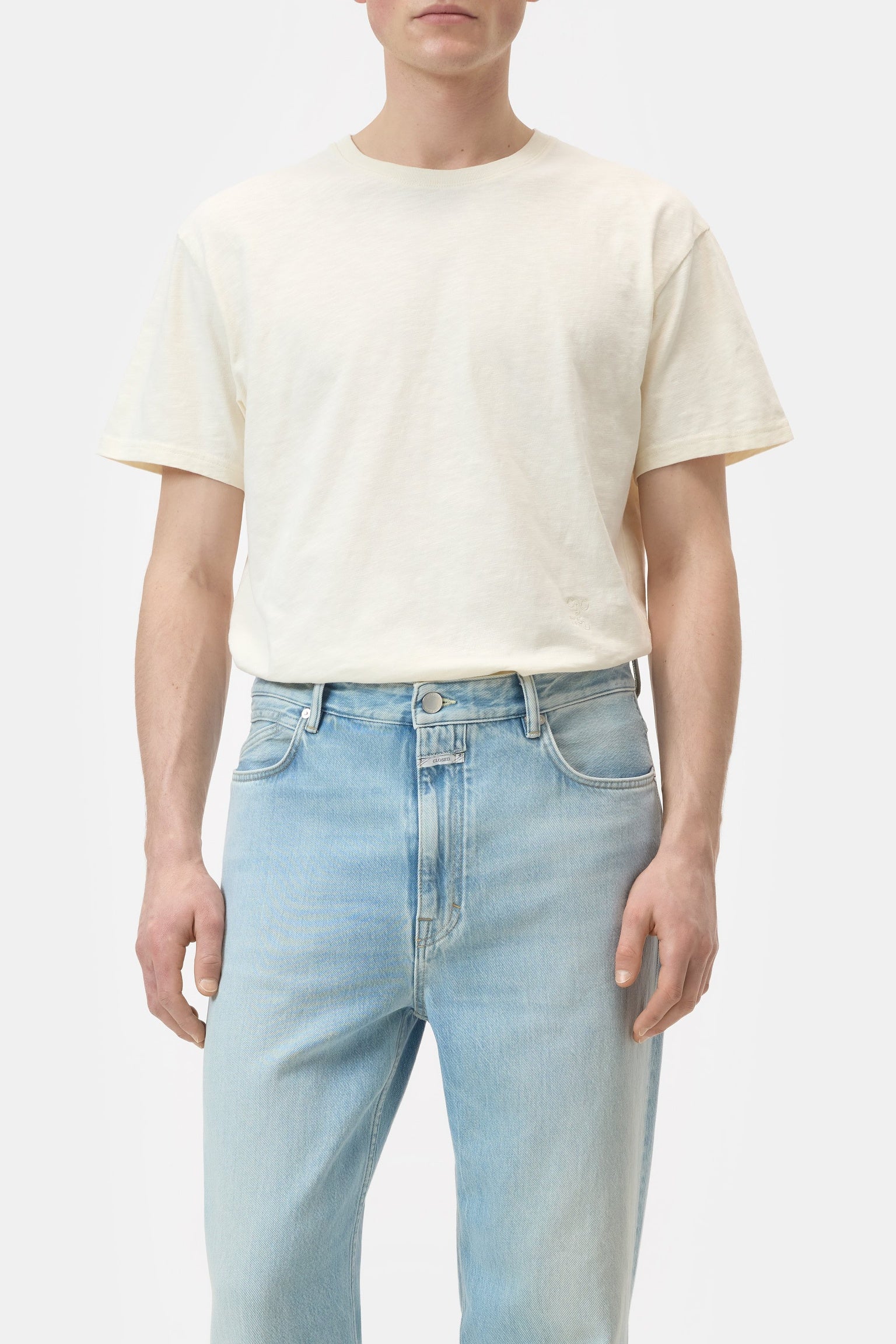 CLOSED T-shirt made from organic cotton ivory - Vista 2