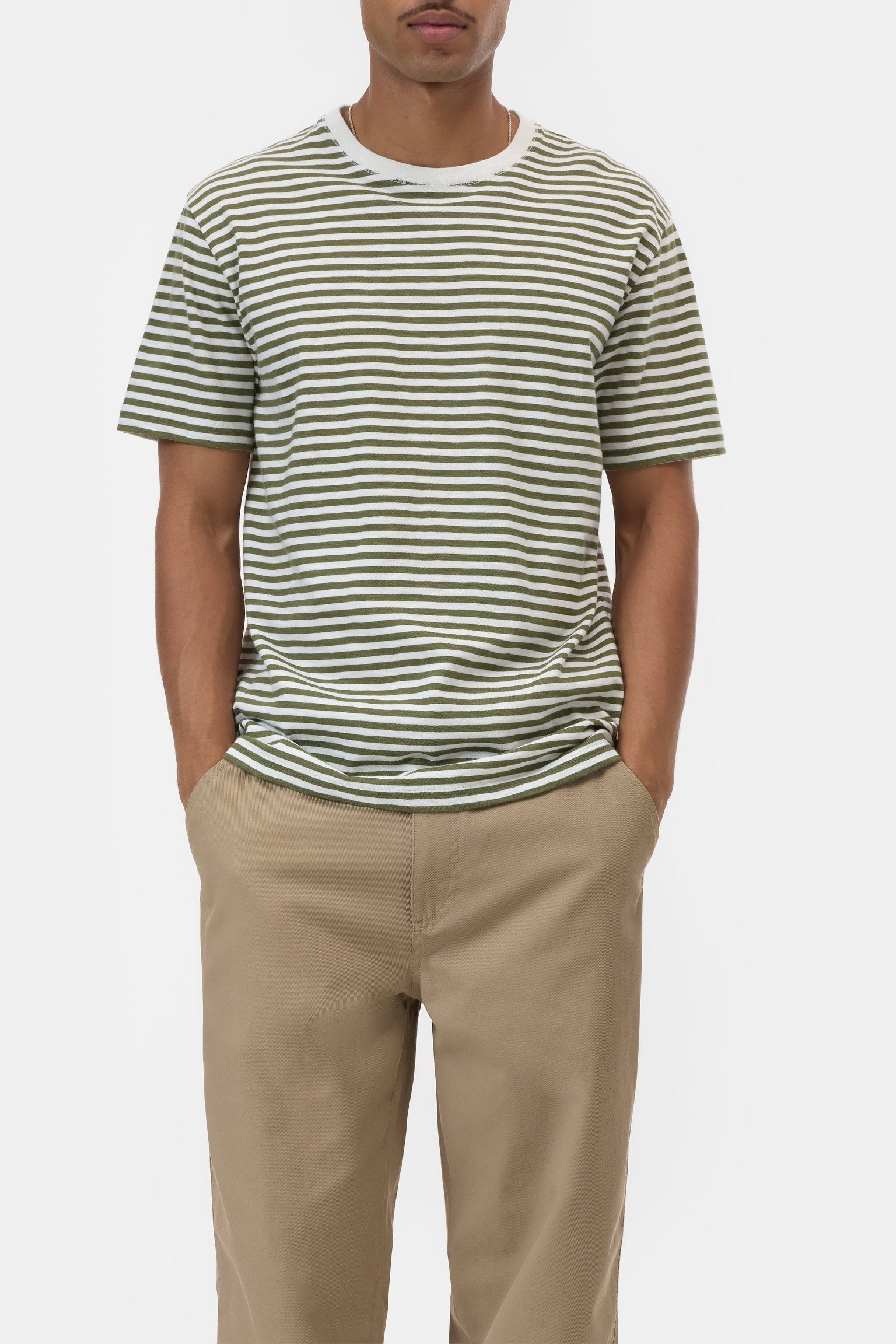 CLOSED T-shirt made of organic cotton Pine green - Vista 2