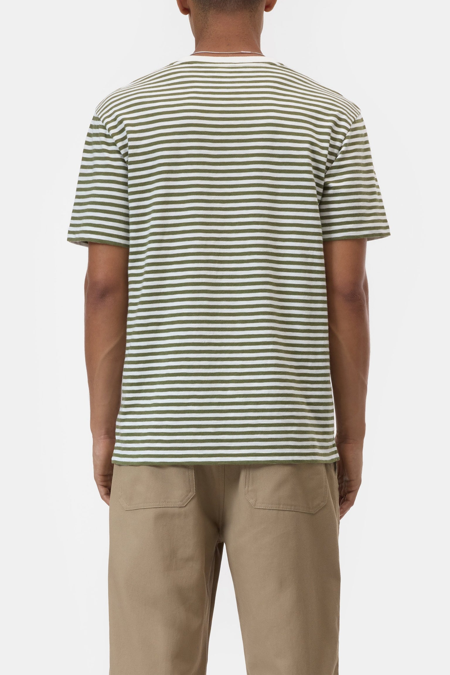 CLOSED T-shirt made of organic cotton Pine green - Vista 3