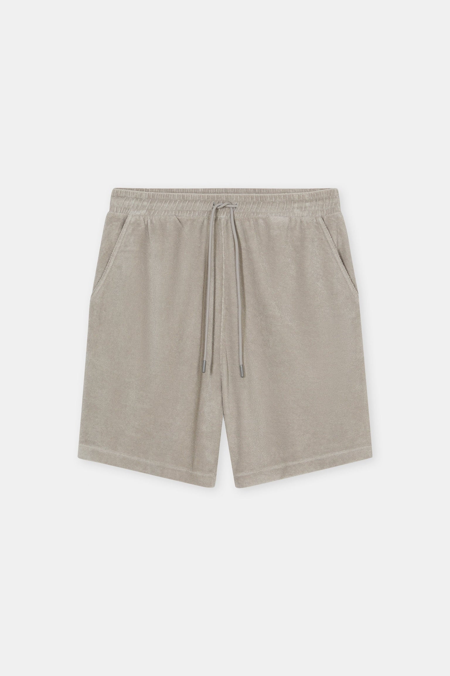 CLOSED Terry shorts made from a cotton blend mud grey - Vista 6