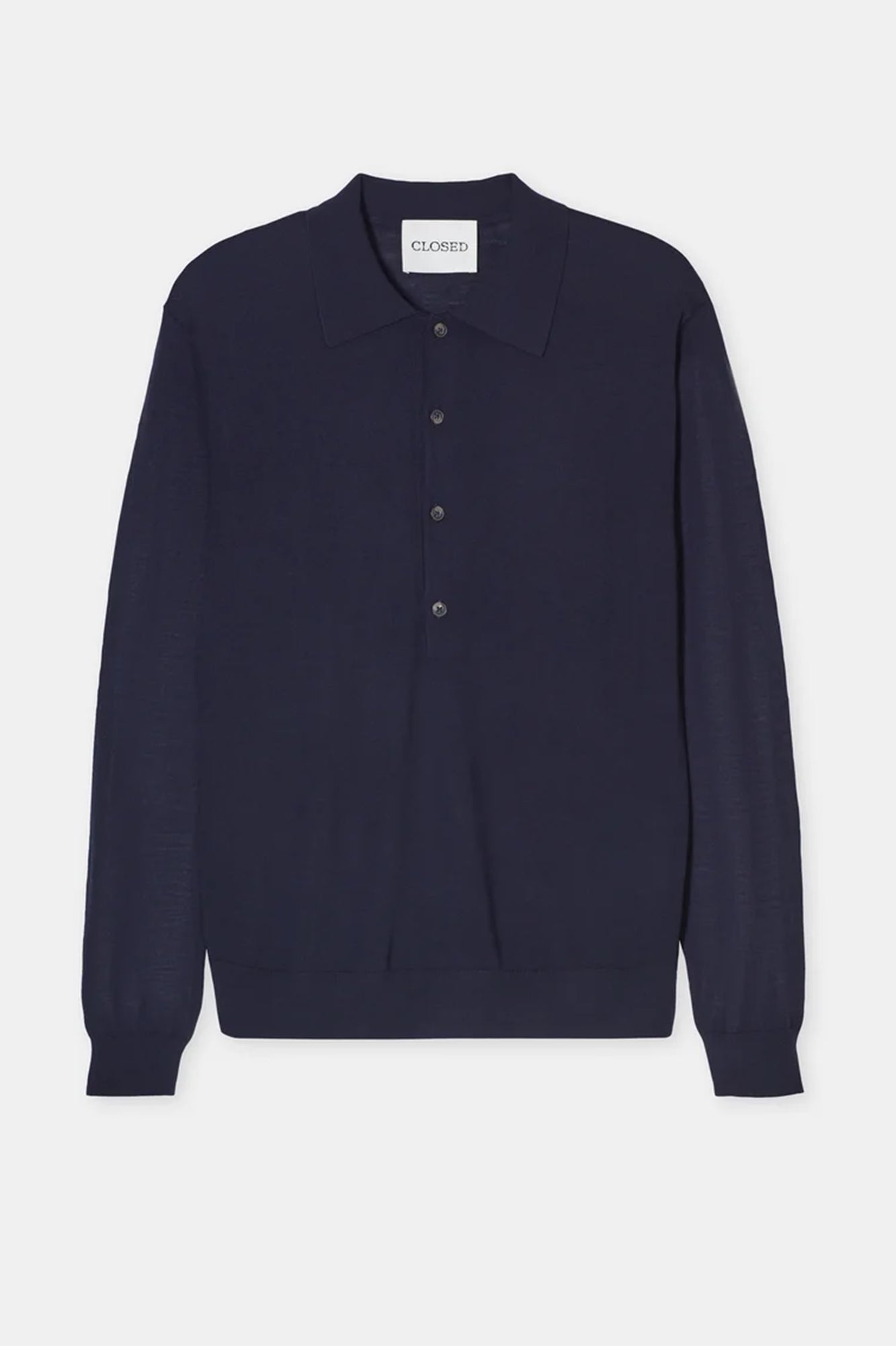 Wool Polo Jumper