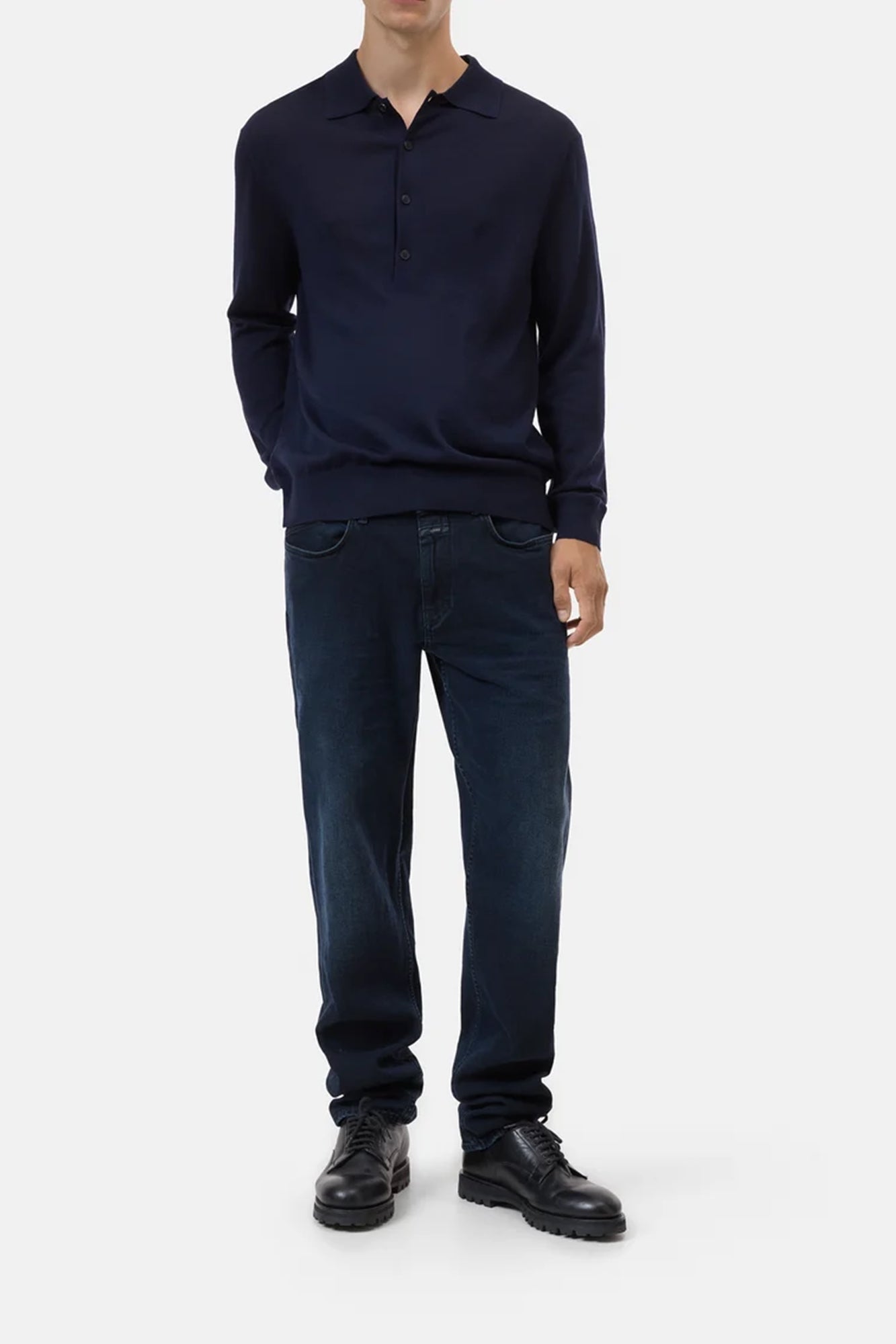 Wool Polo Jumper