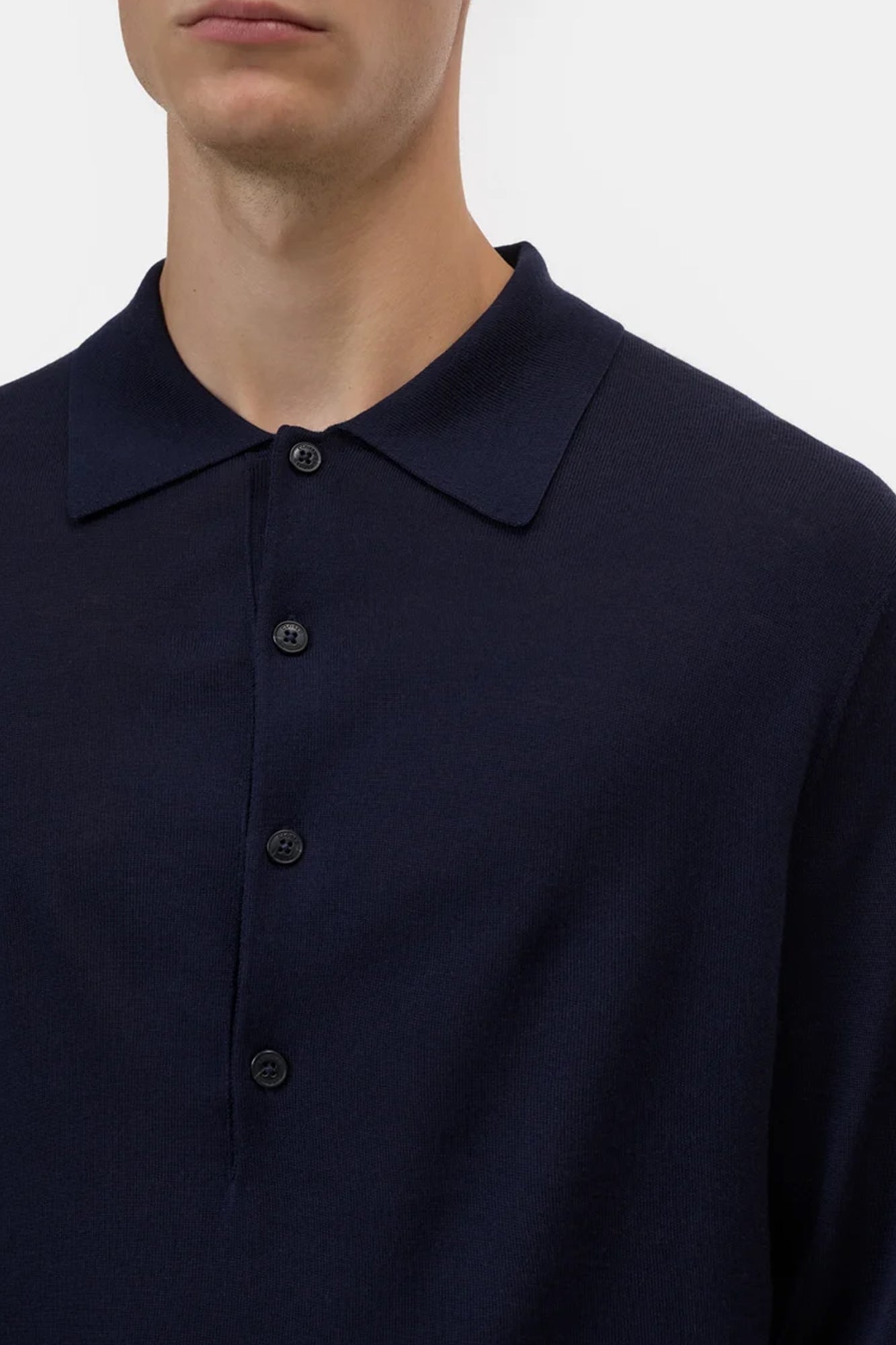 Wool Polo Jumper