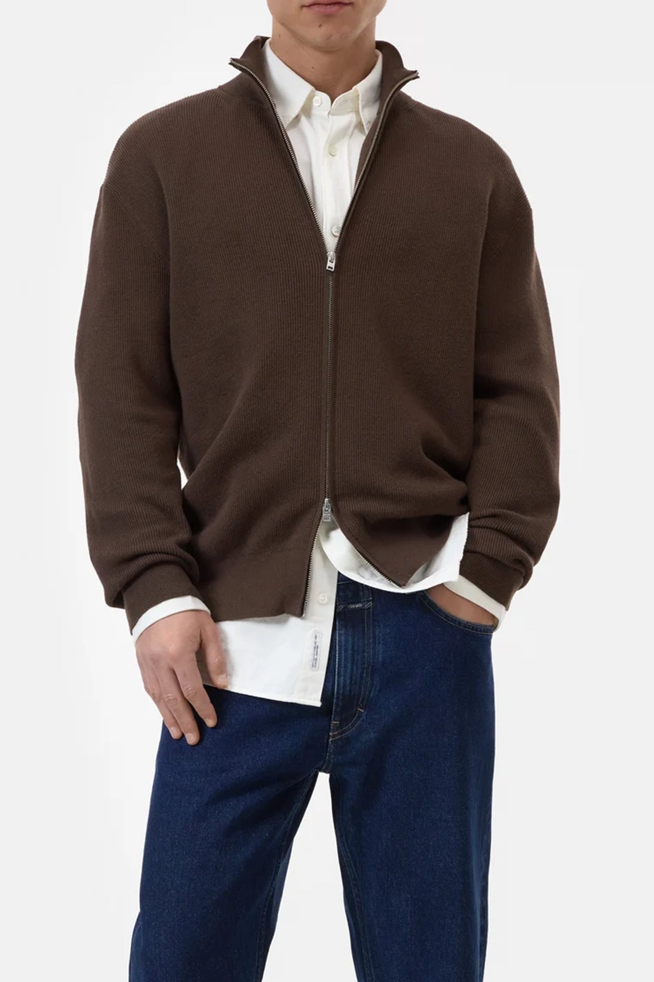 Zipped Cardigan