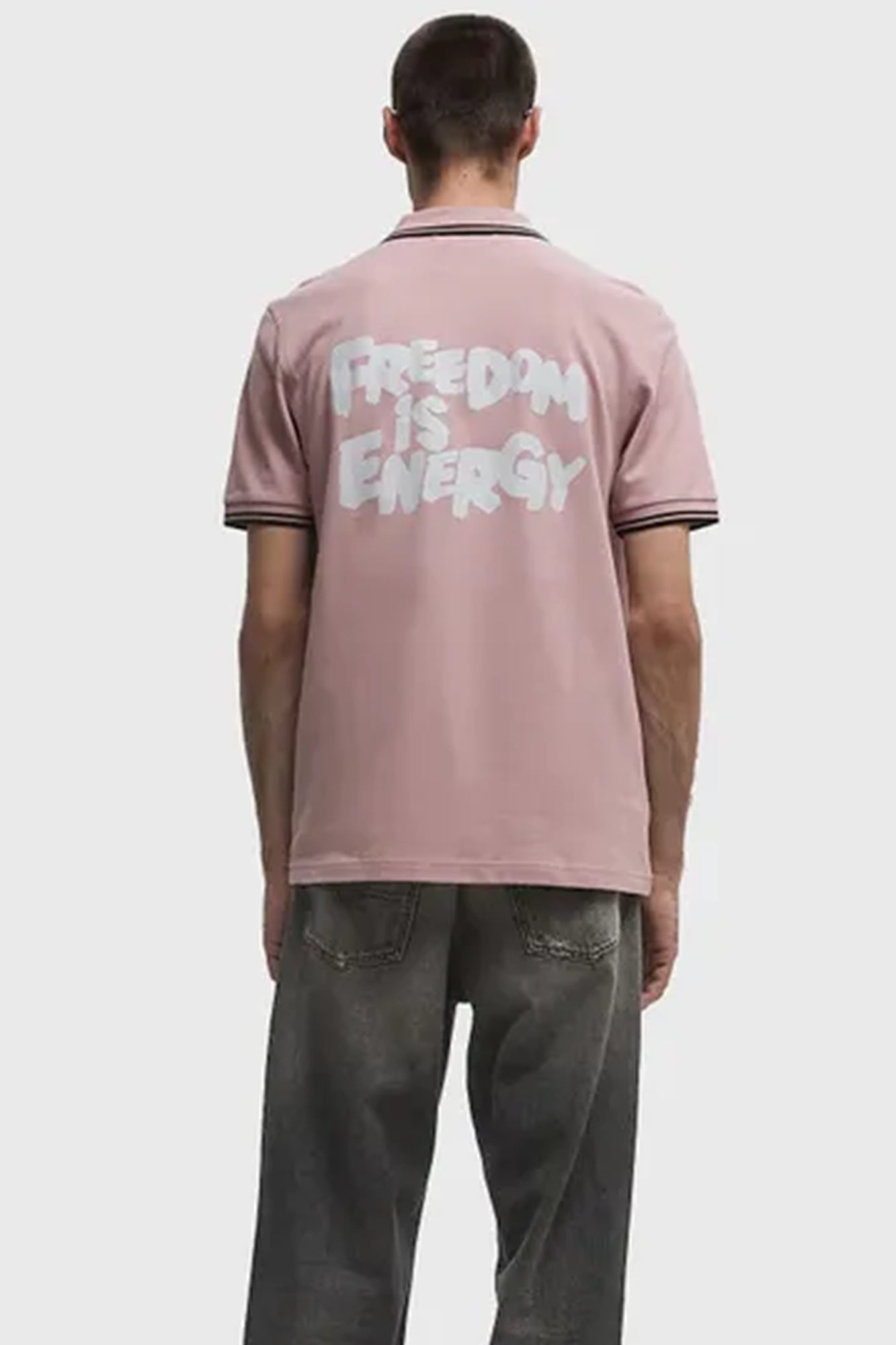 Knit Polo Shirt x Fred Perry Rose