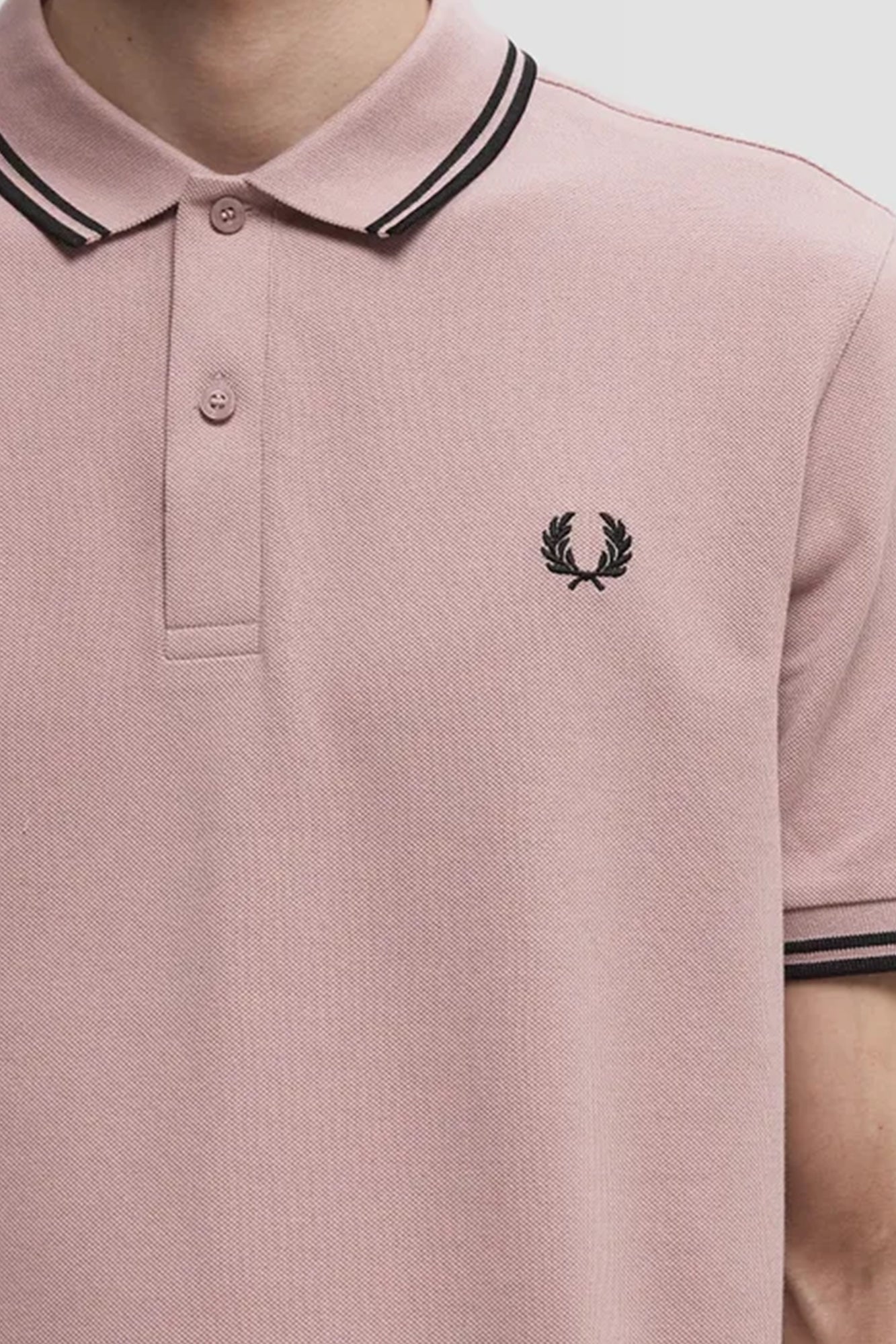 Knit Polo Shirt x Fred Perry Rose