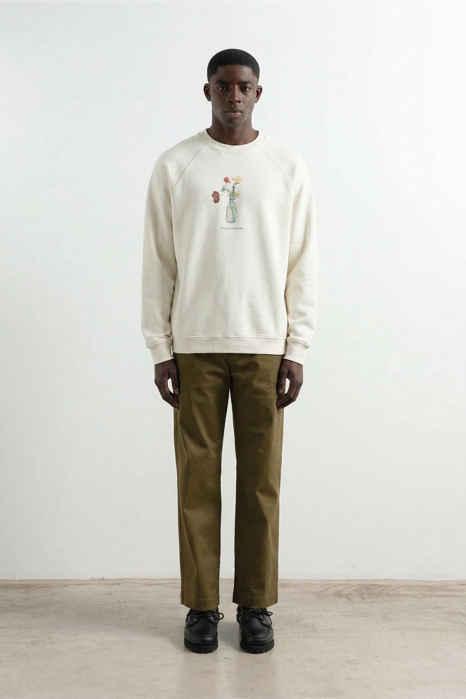 Blooming Sweatshirt Off White