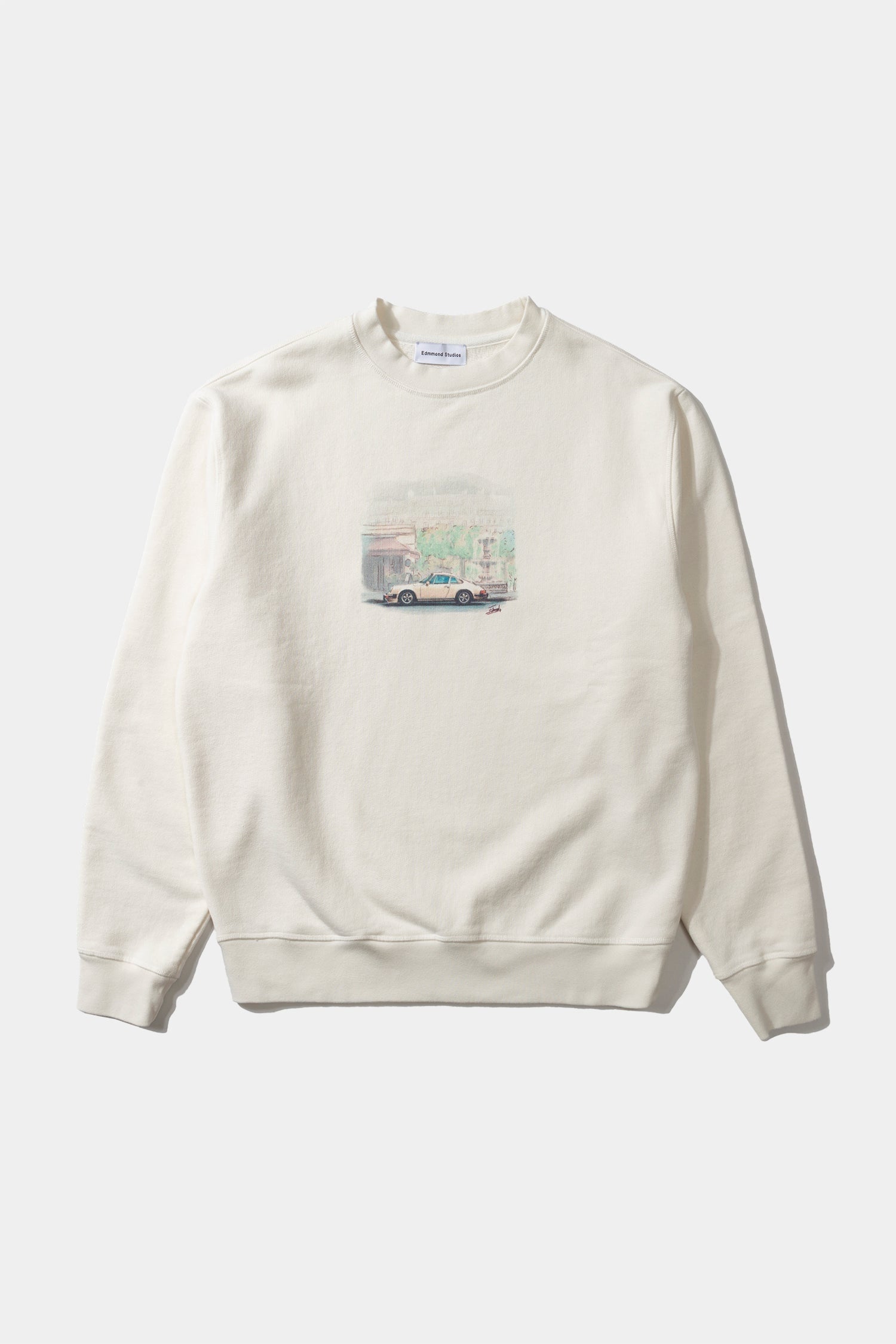 Edmmond Studios CHASING CLASSICS SWEATSHIRT off white - Vista 1