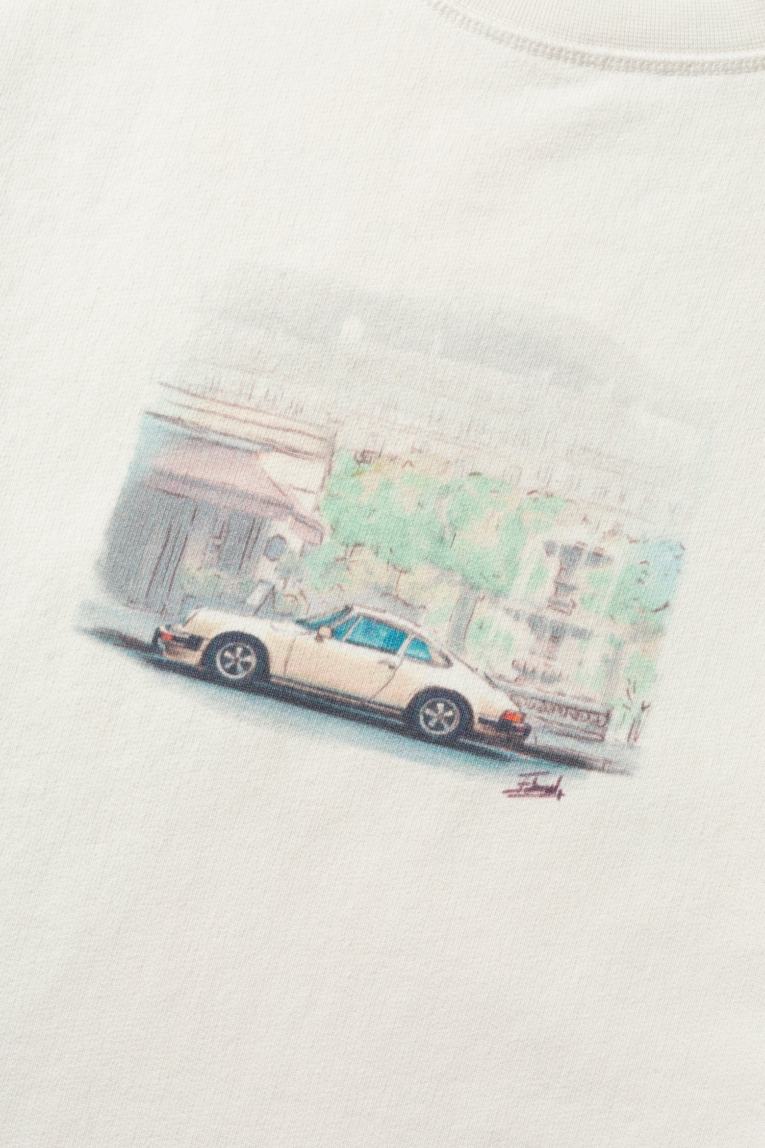 Edmmond Studios CHASING CLASSICS SWEATSHIRT off white - Vista 4