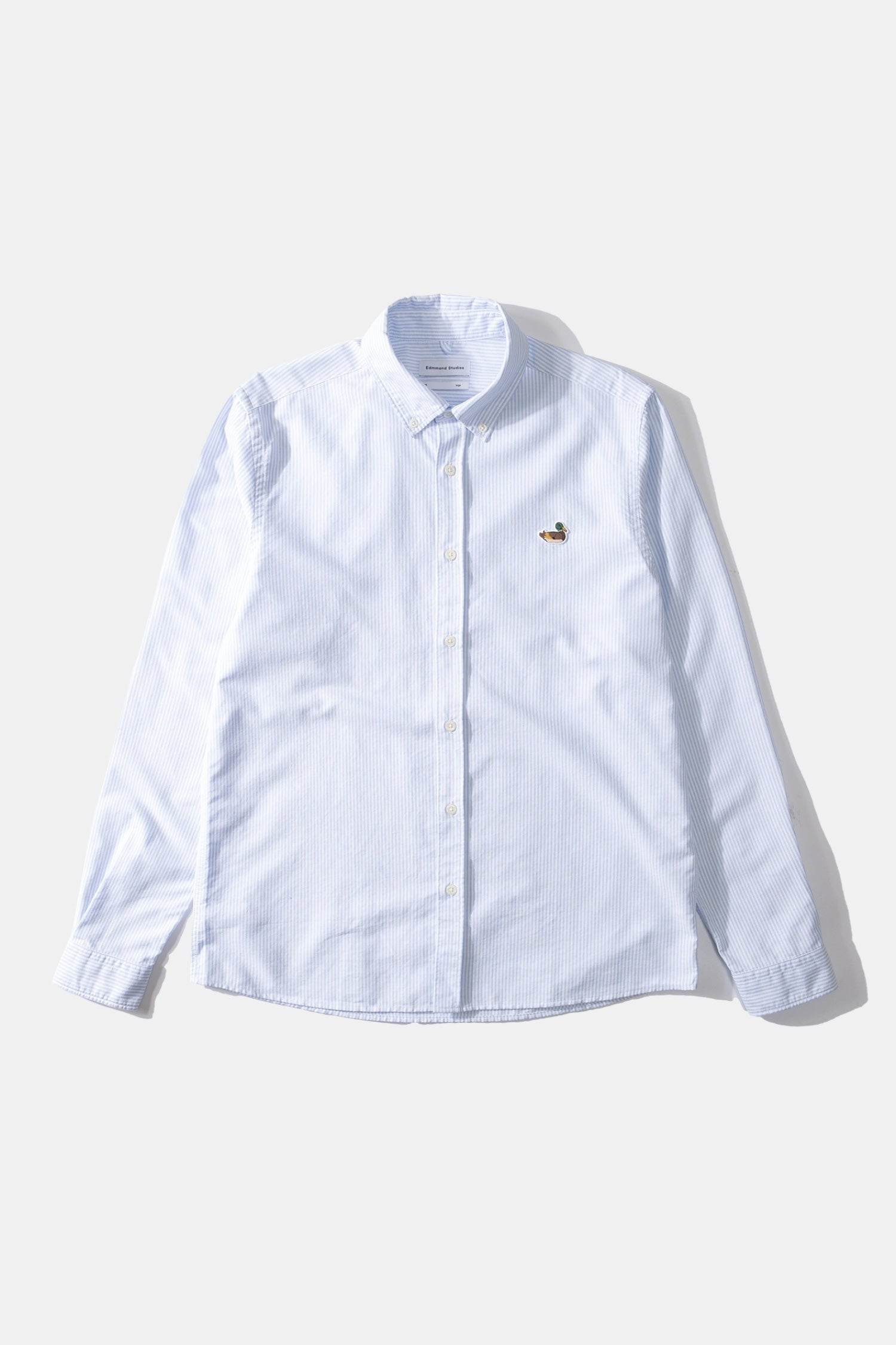 Edmmond Studios DUCK STRIPED SHIRT light blue - Vista 1