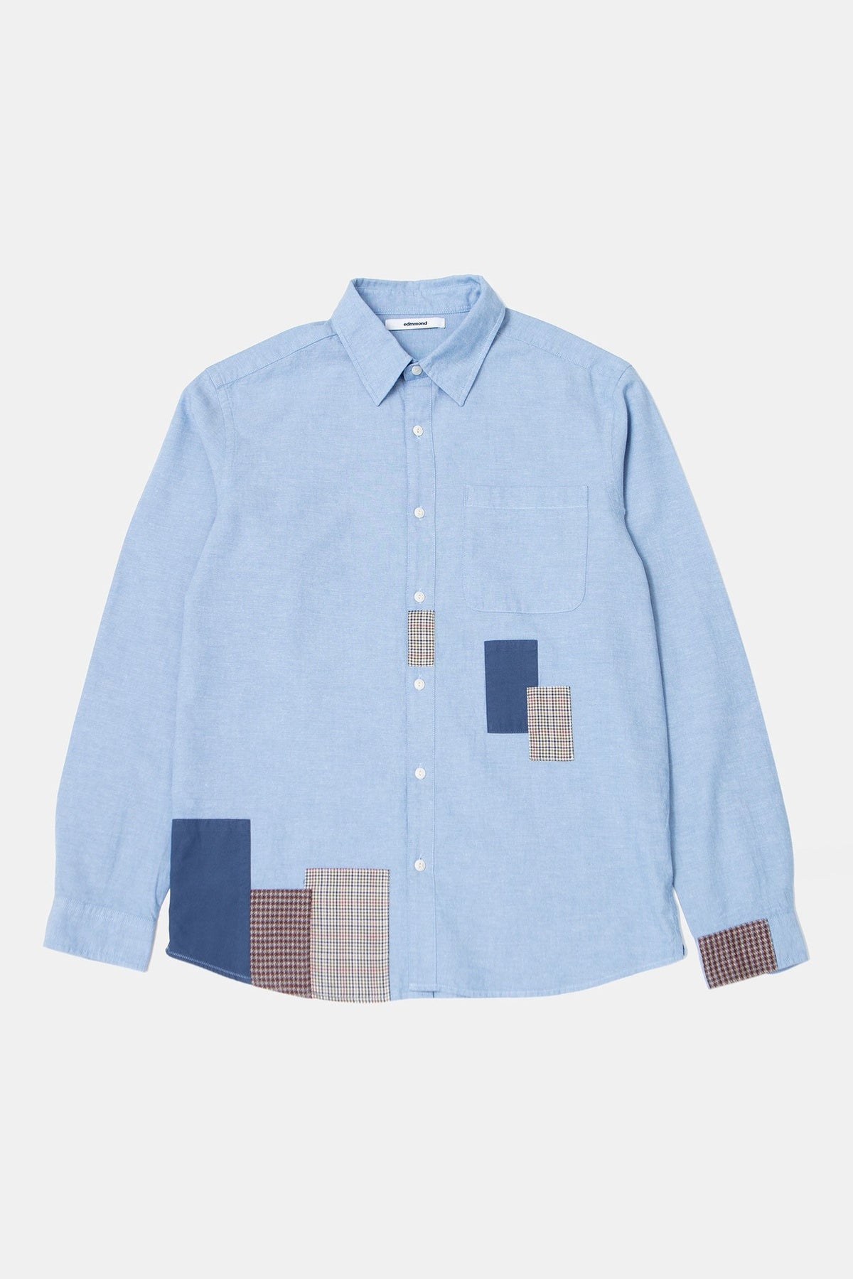 Meet & Grid Shirt Steel