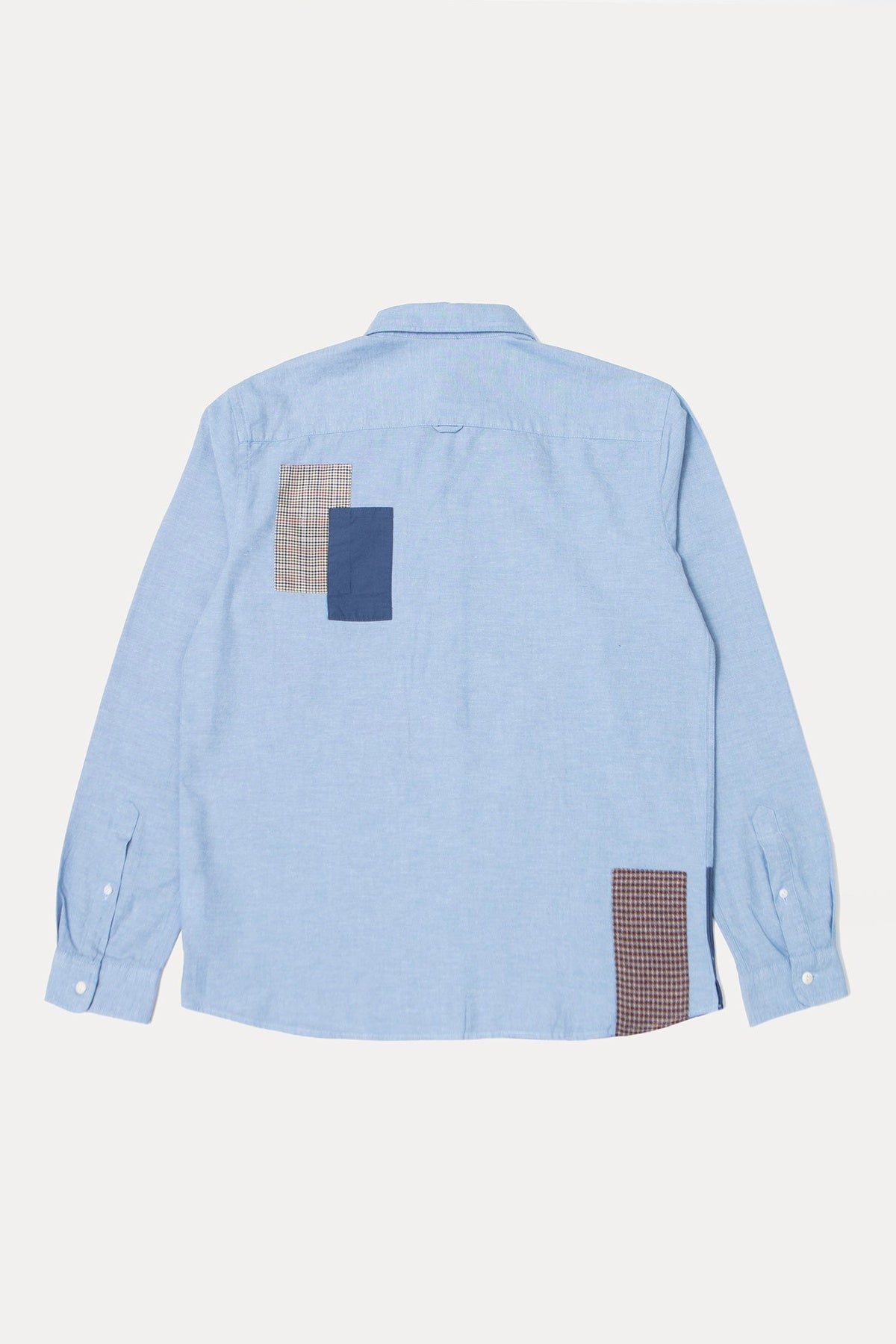 Meet & Grid Shirt Steel