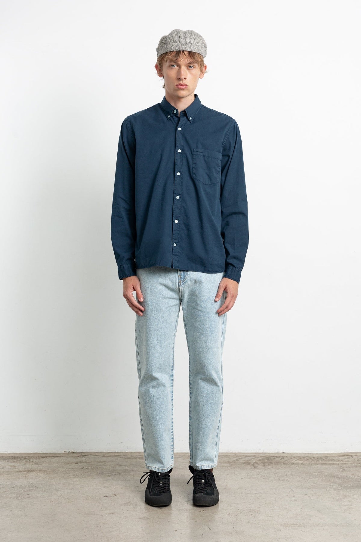 Mini Logo Shirt Navy